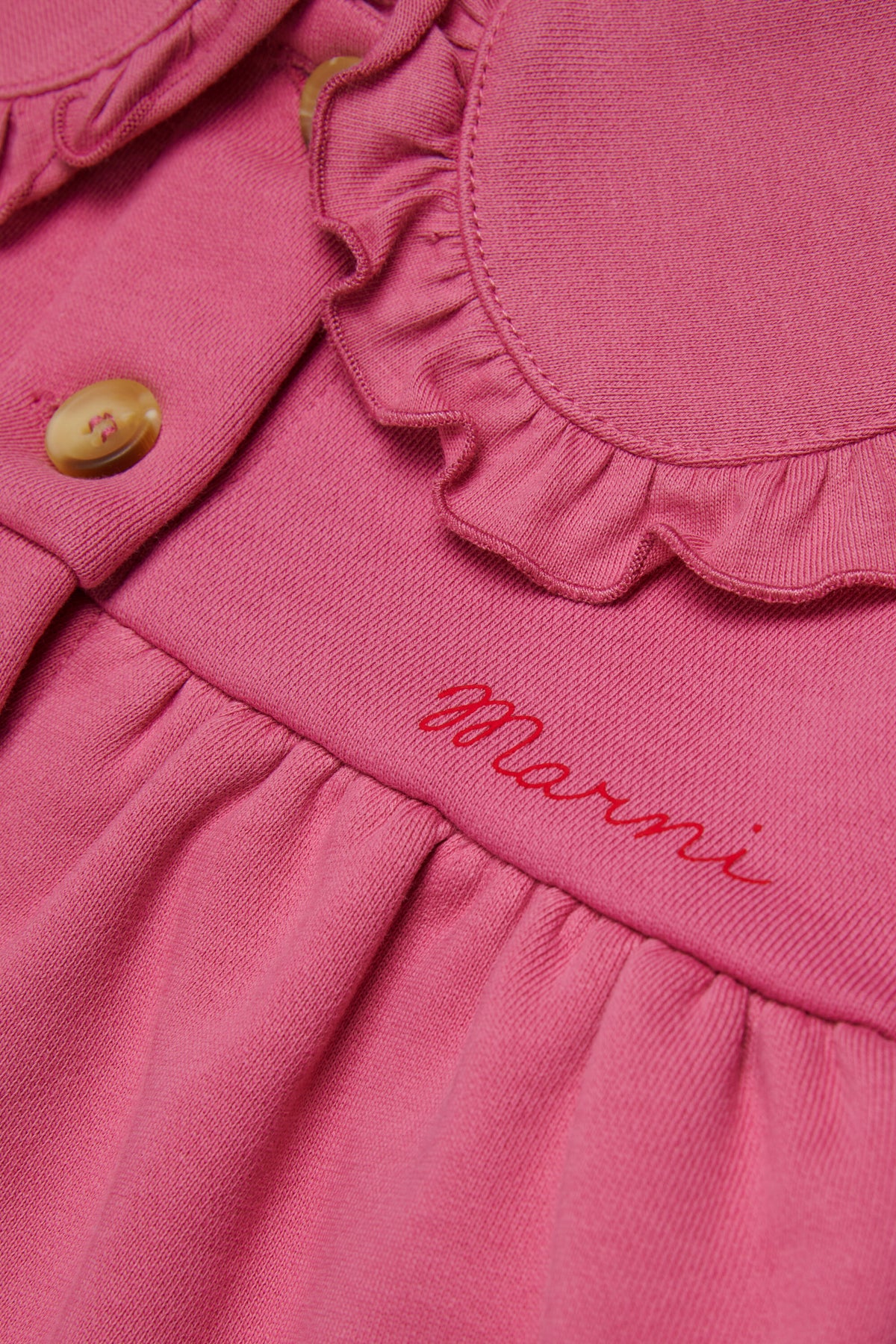 Jacke mit Logo und Volants