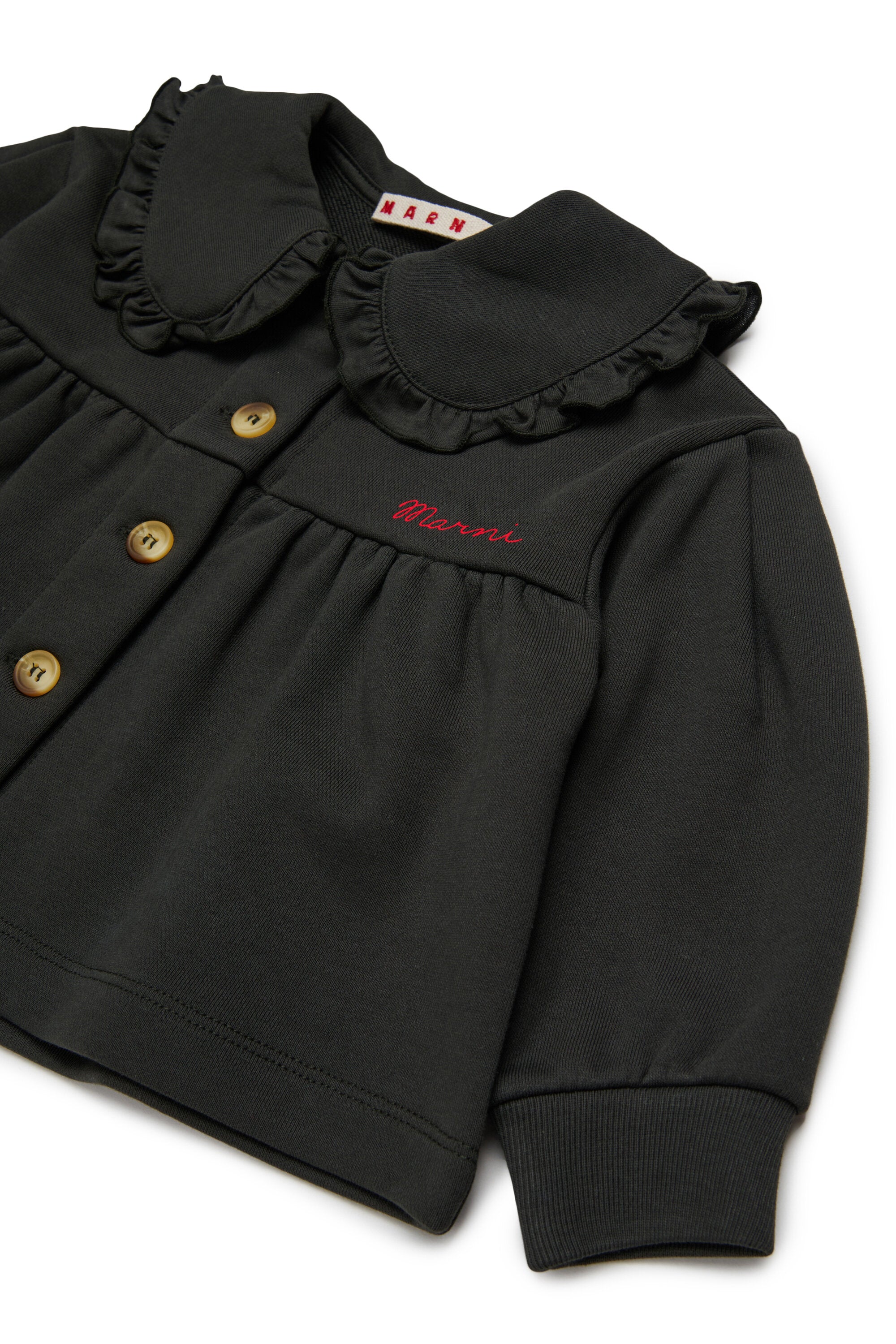 Veste avec logo et volants