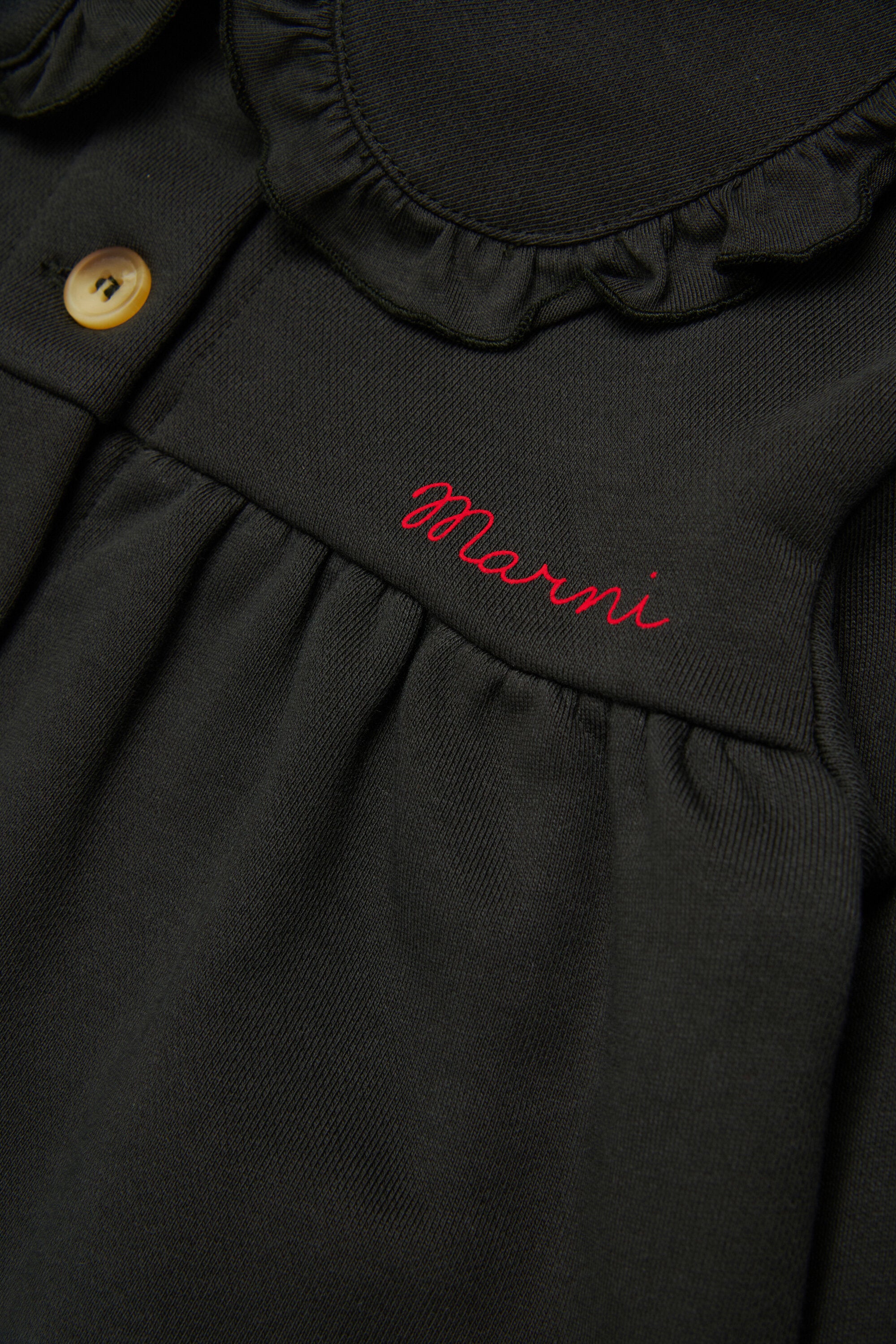 Veste avec logo et volants