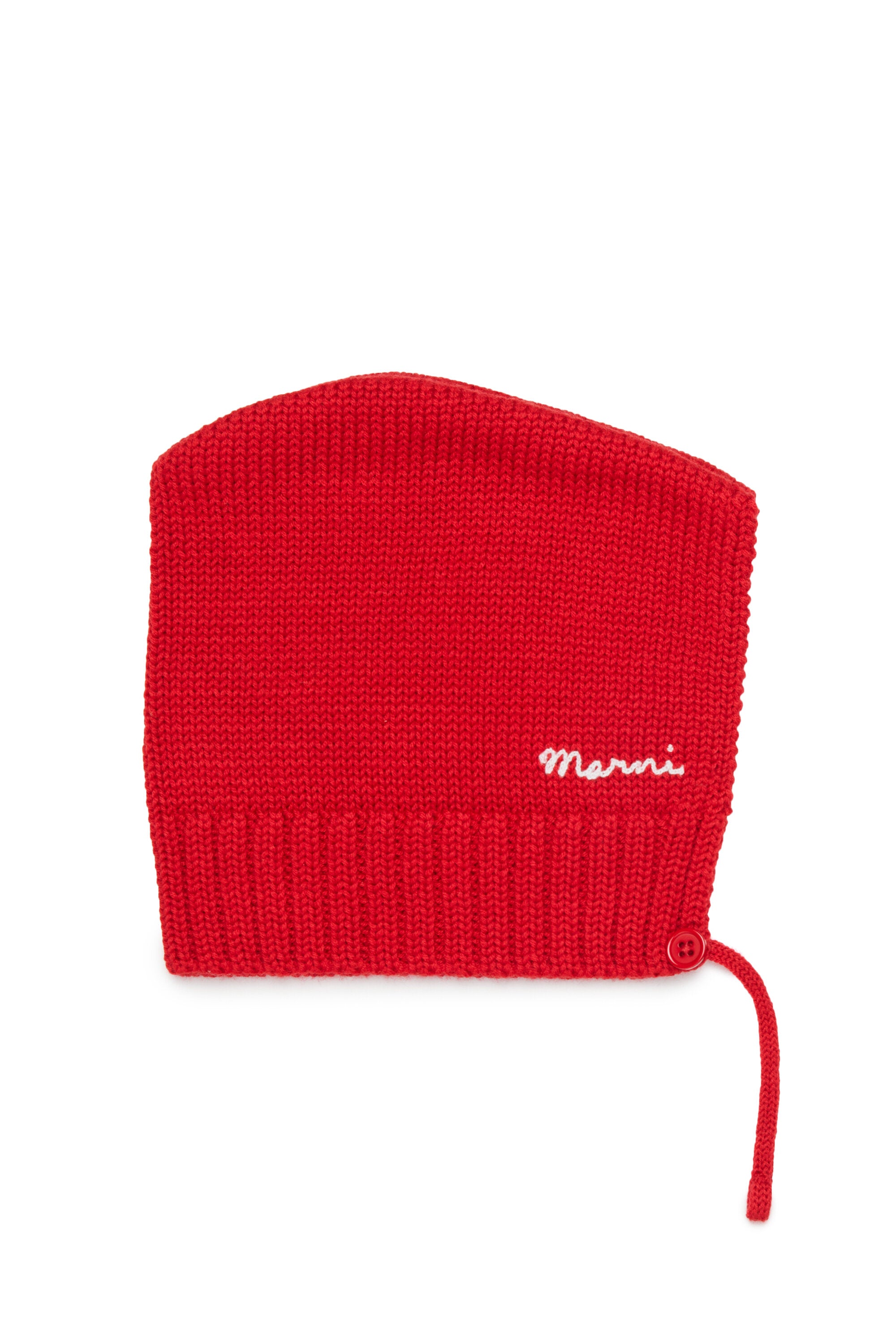 Strickmütze mit Logo