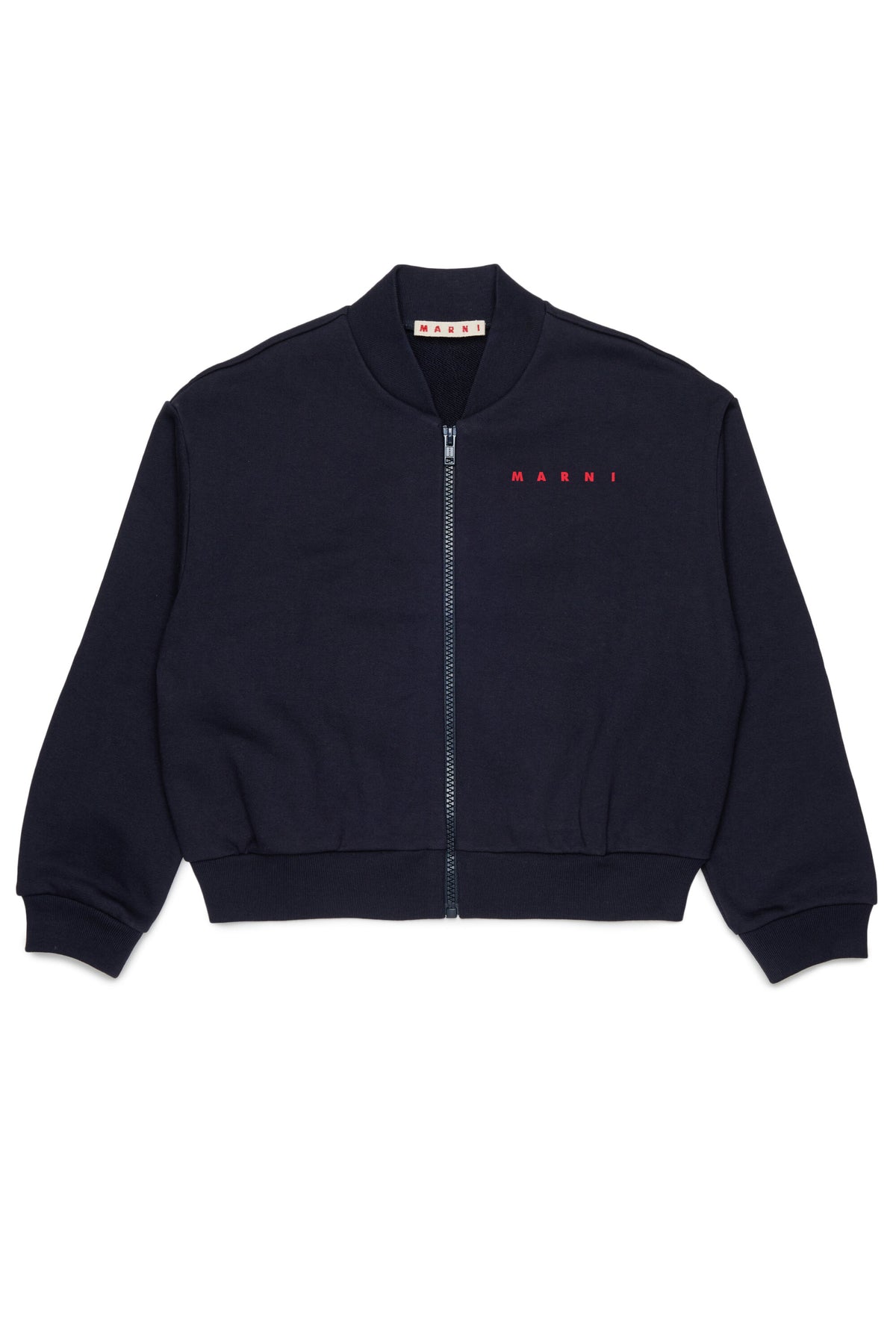 Sweat-shirt zippé avec logo
