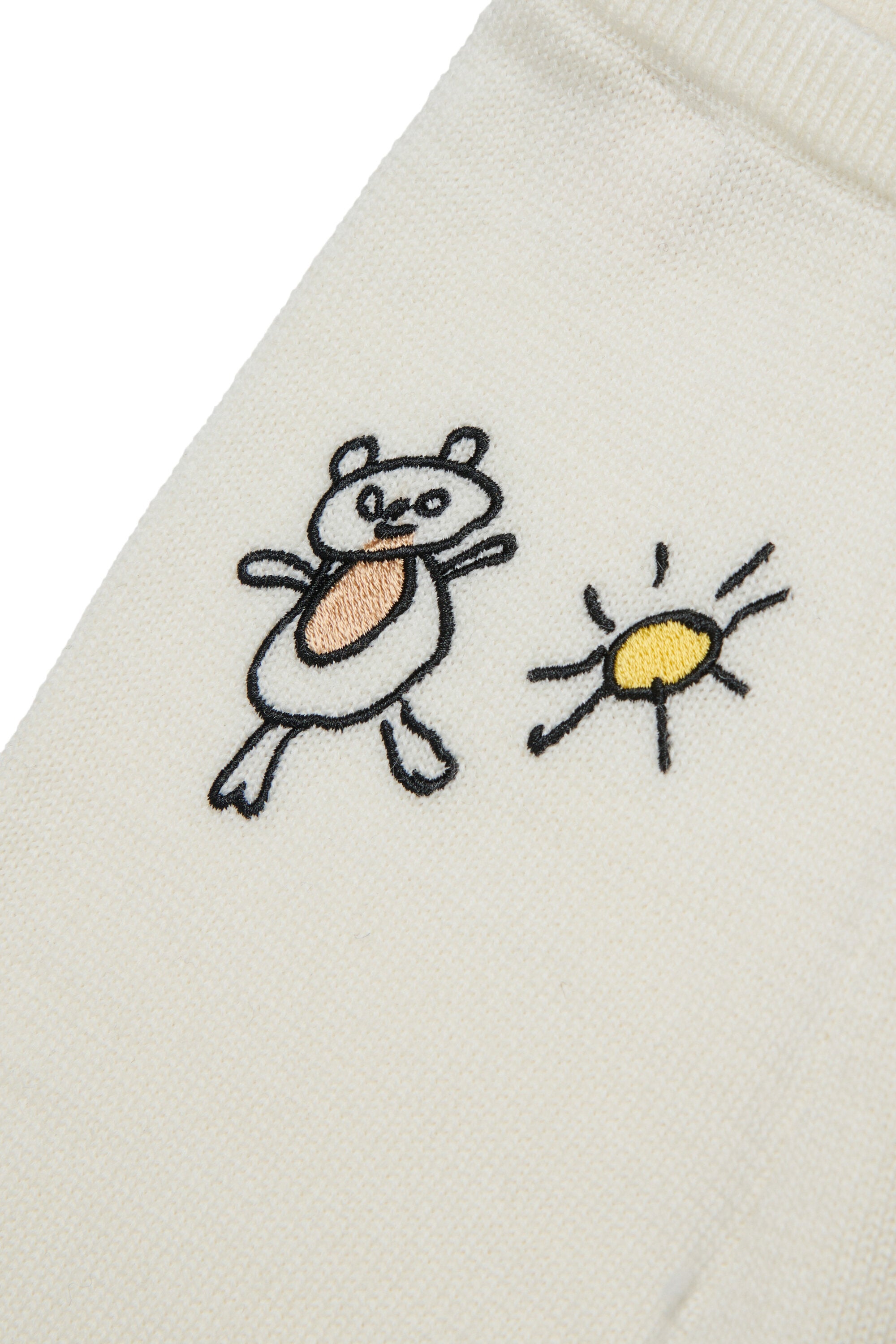 Baby-Overall mit Stickerei vorn