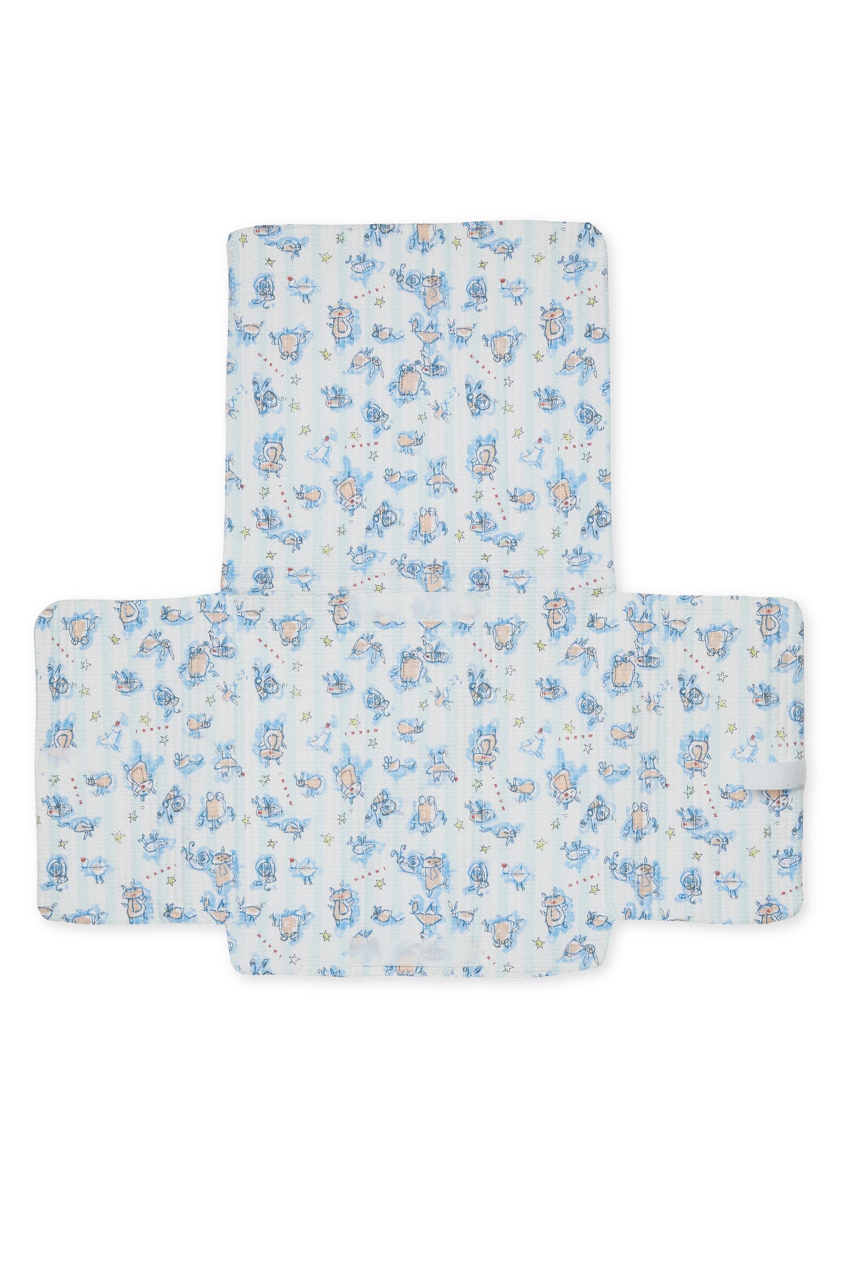 Changing bag with allover print