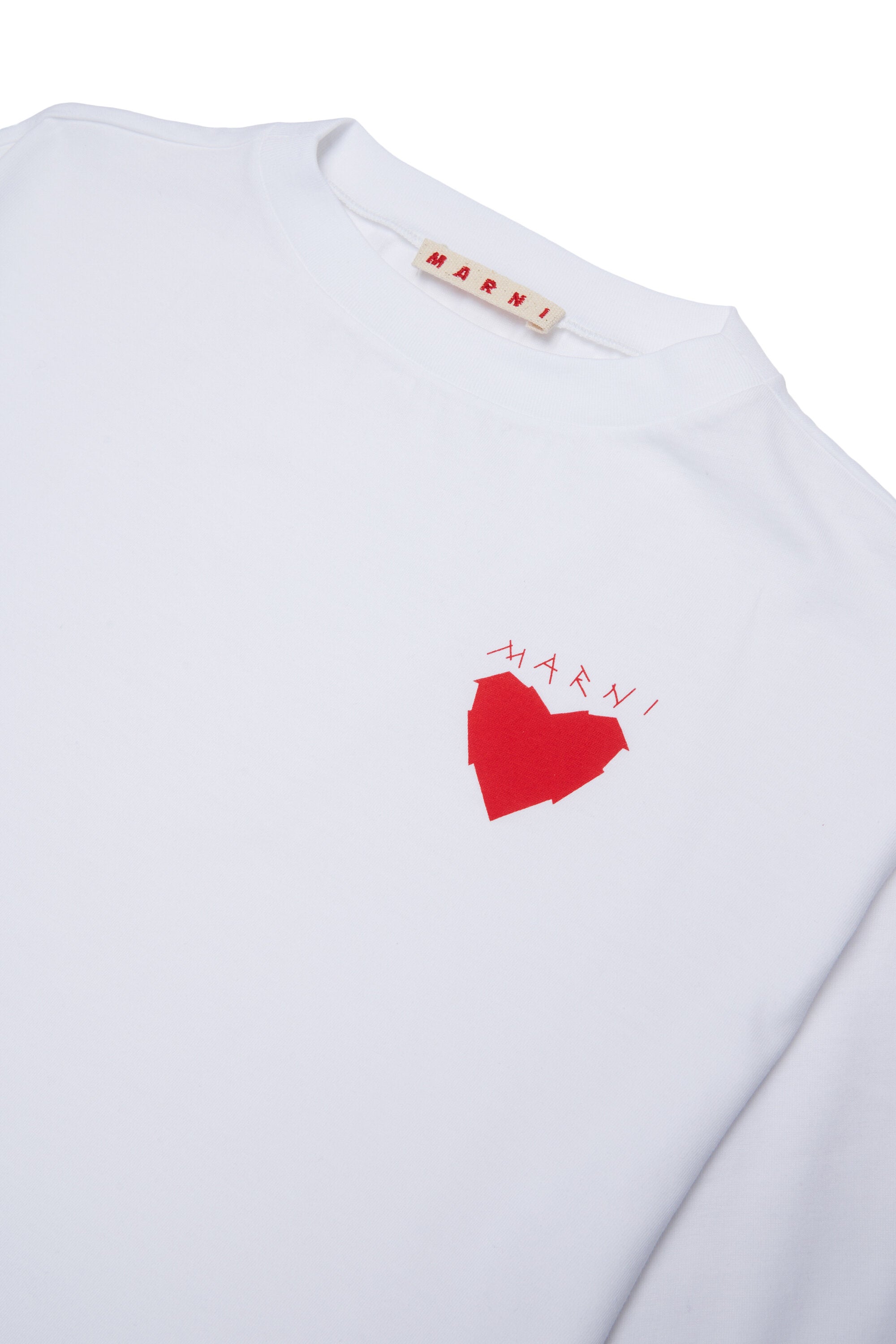 T-shirt with printed heart