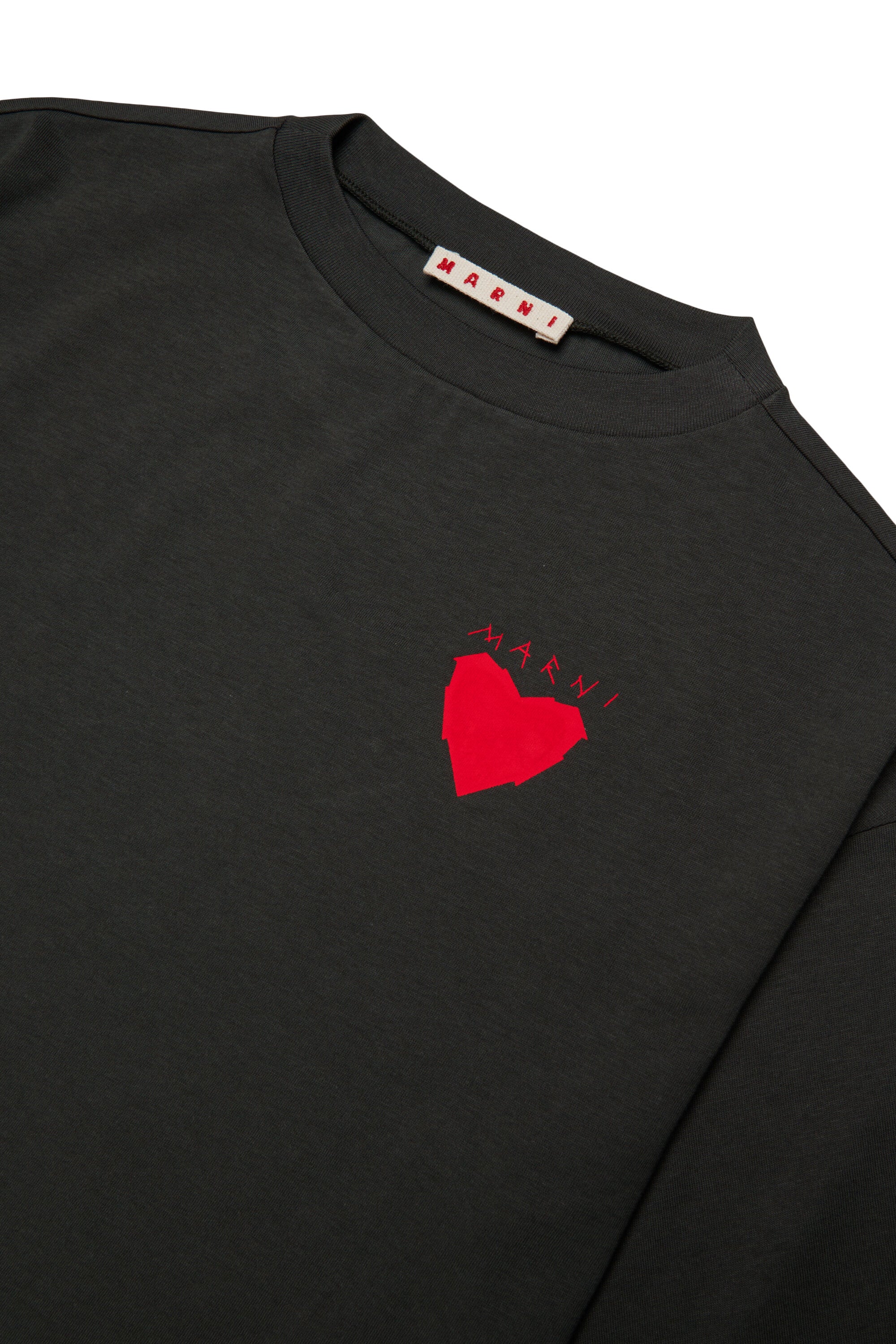 T-shirt with printed heart