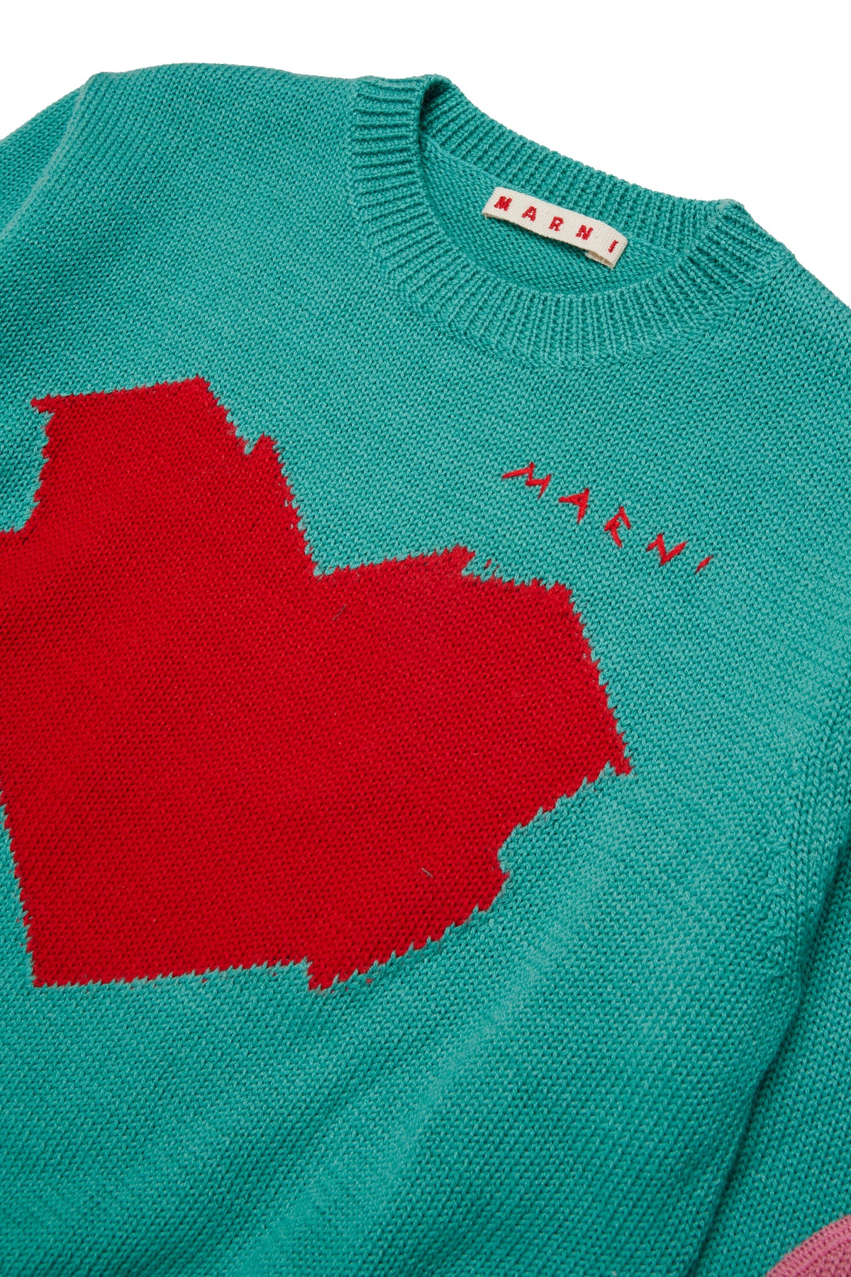Pull ras du cou avec logo