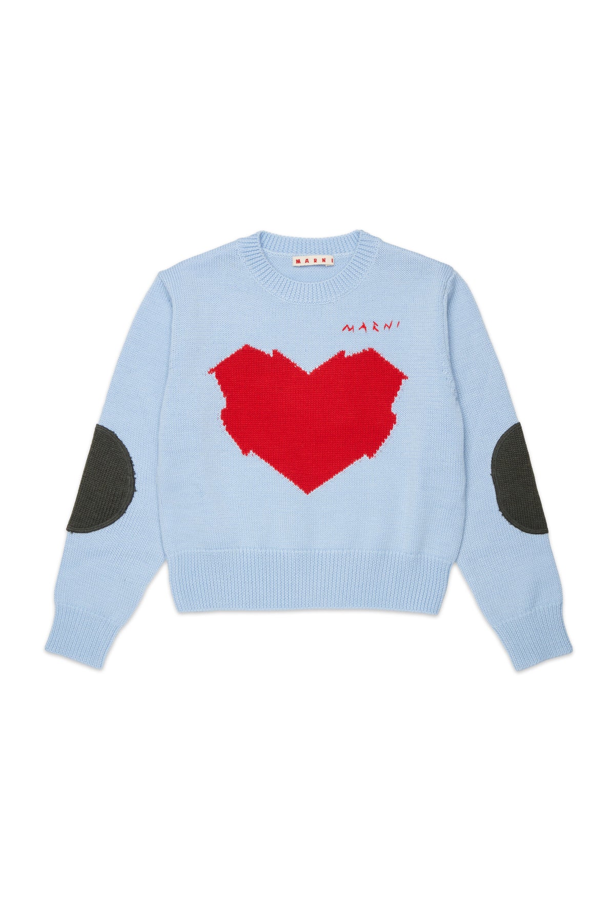 Pullover girocollo con logo