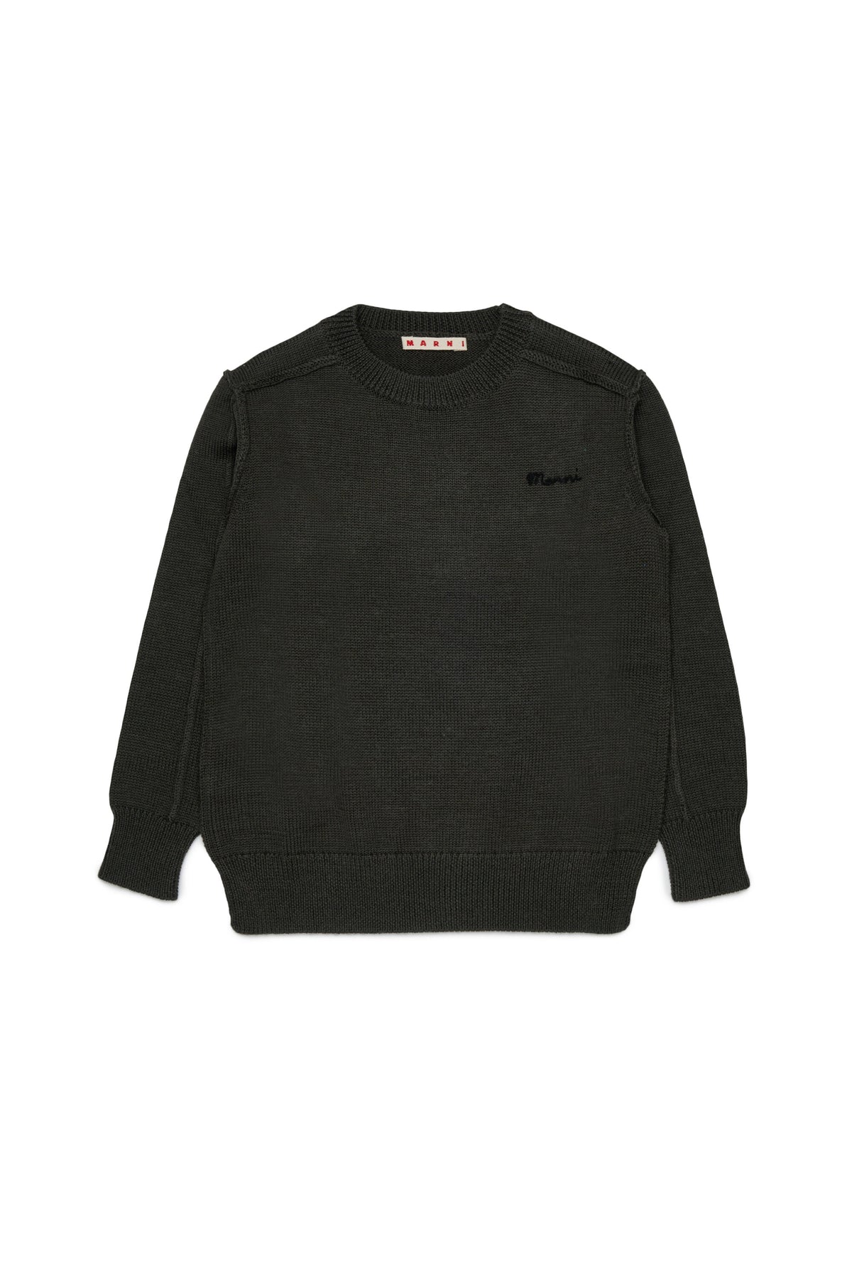 Pull ras du cou avec logo