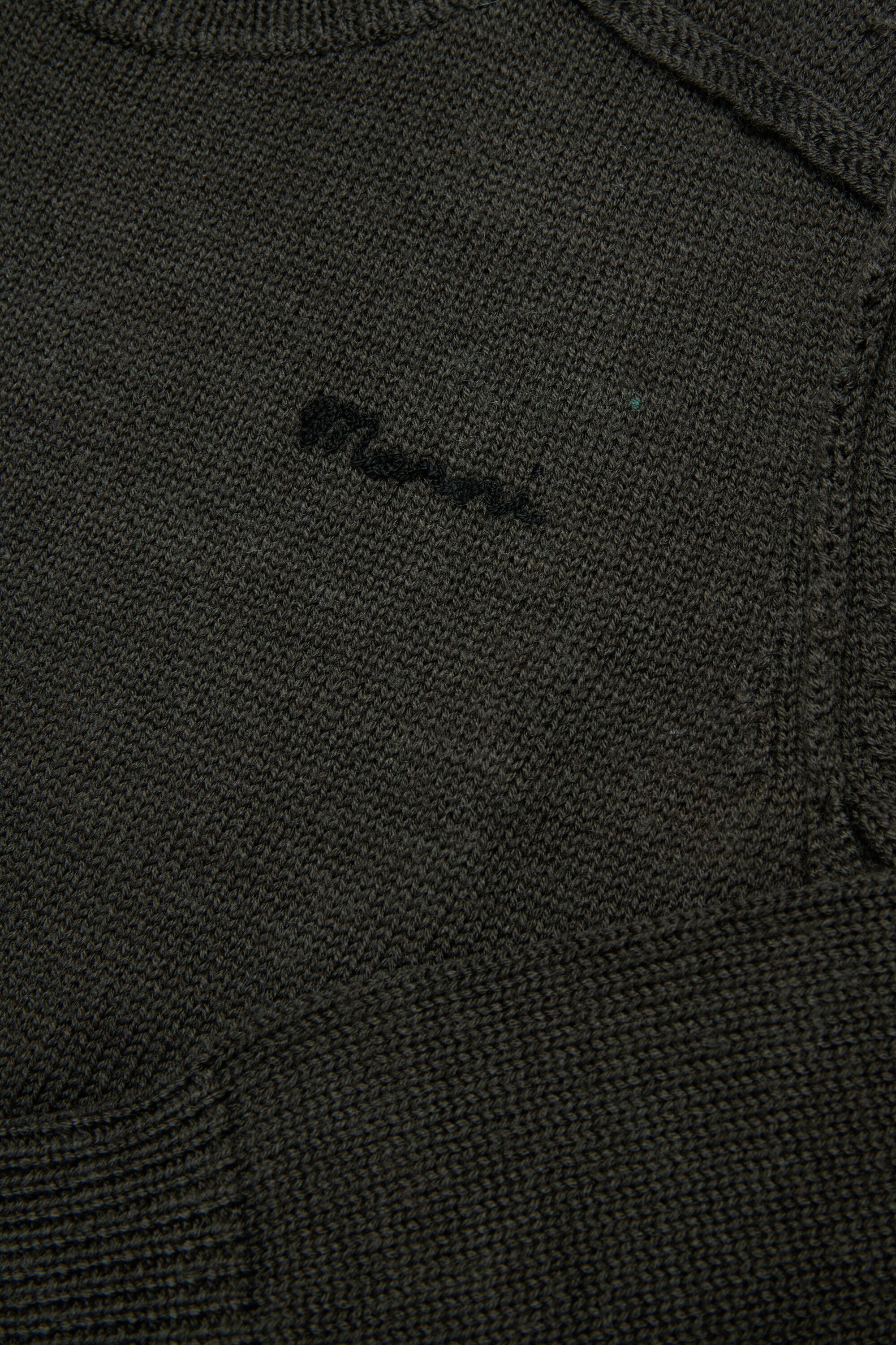 Crew-neck pullover with logo