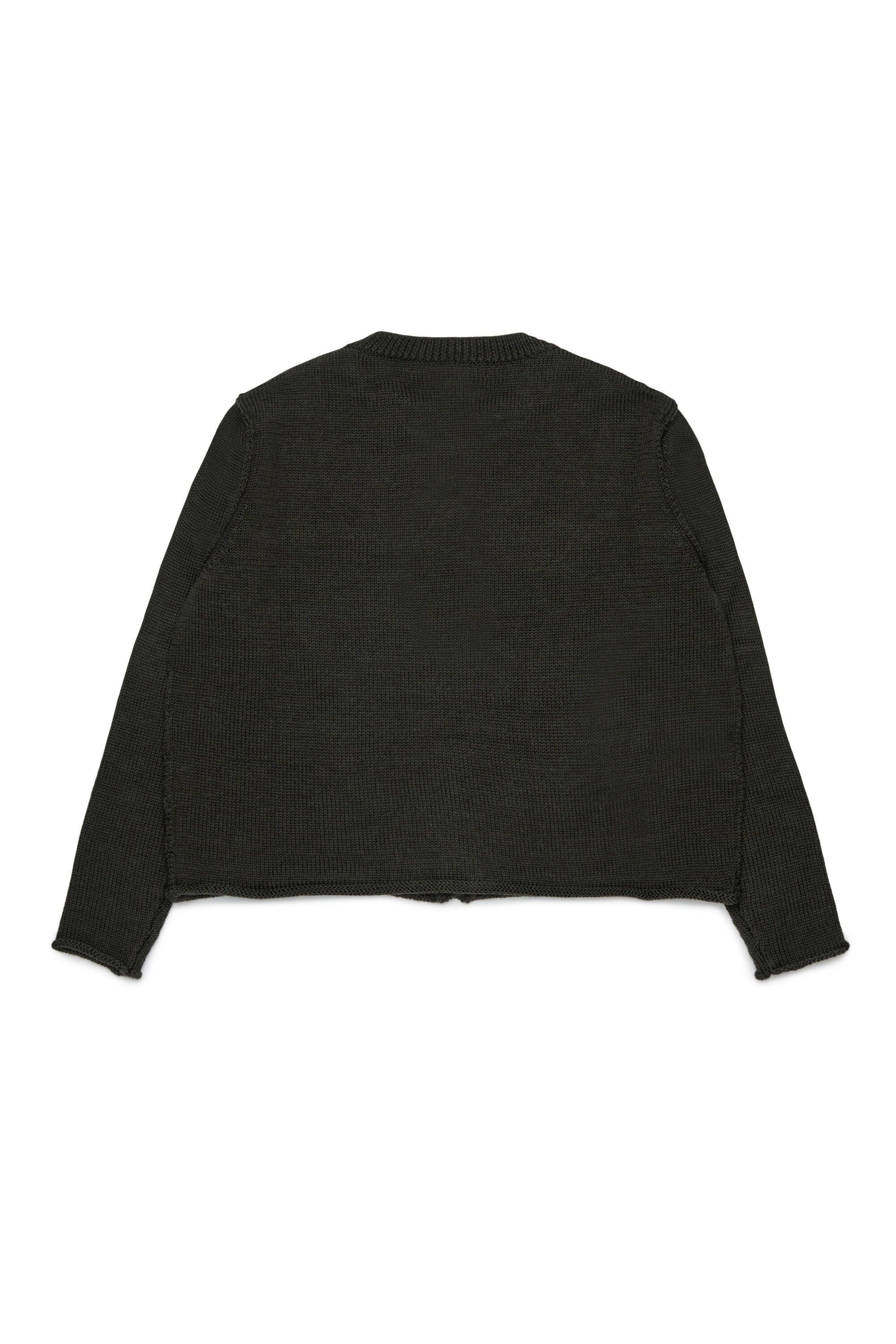 Strickcardigan mit Logo