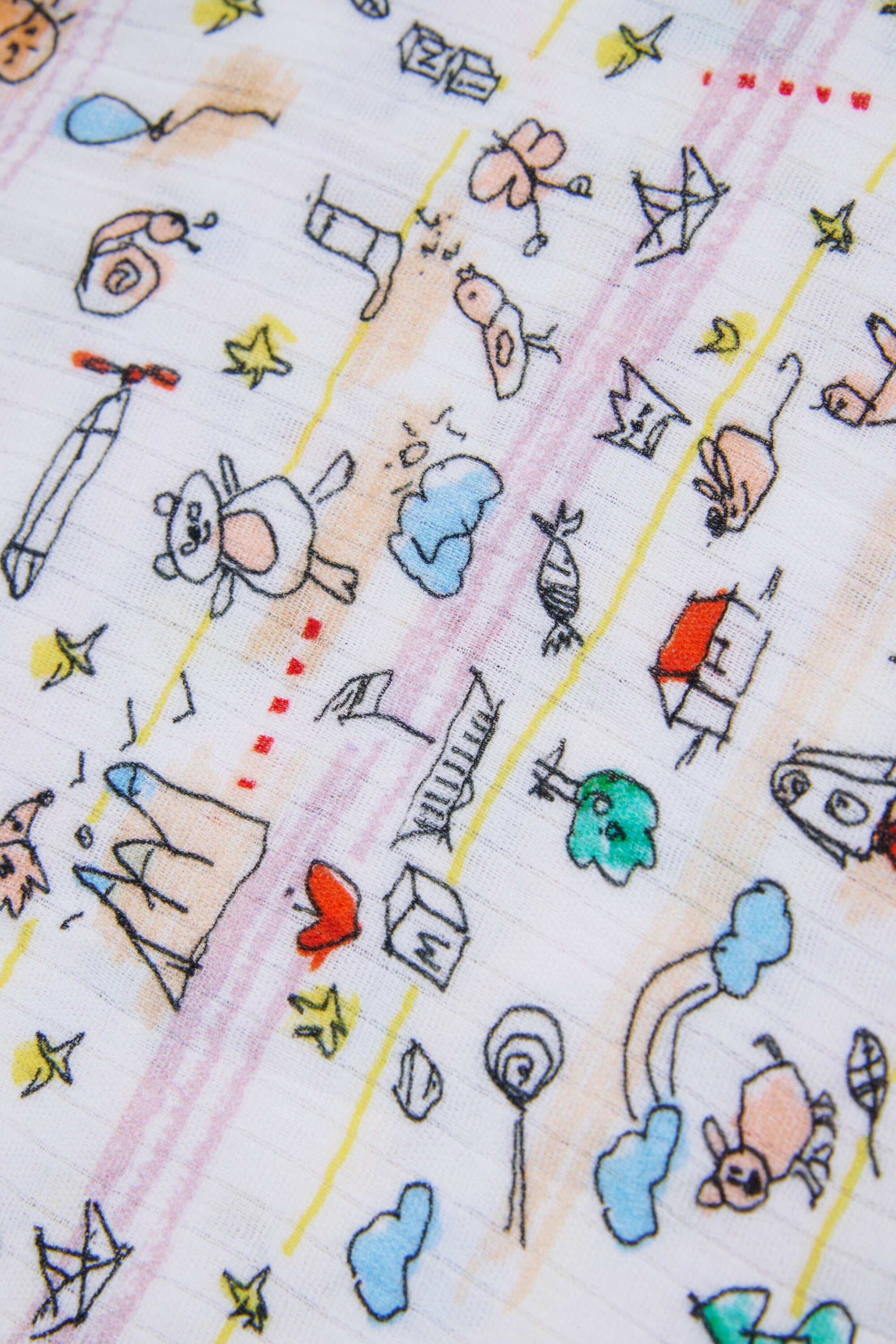 Muslin sets with allover print