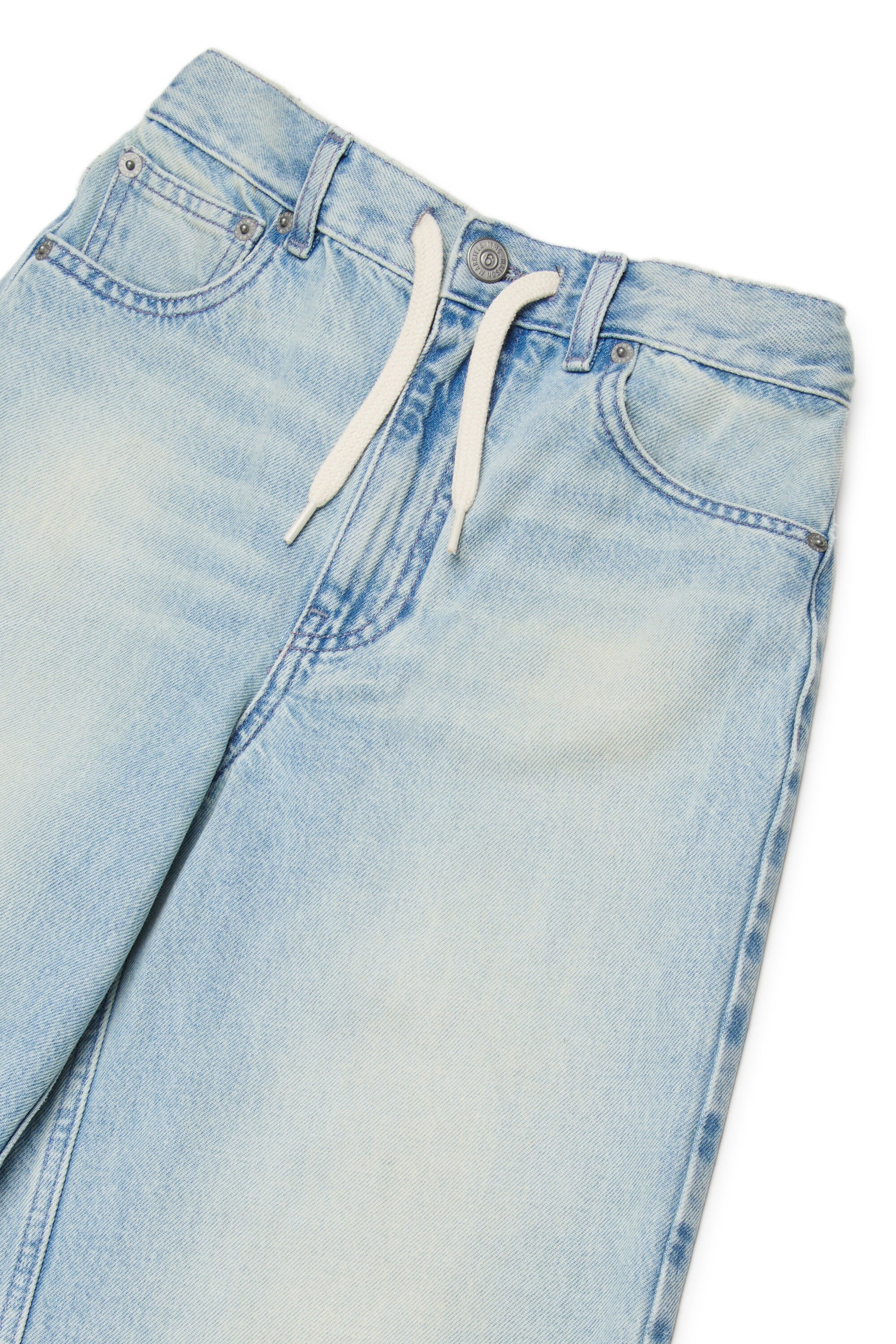 Jean flare délavé bleu clair