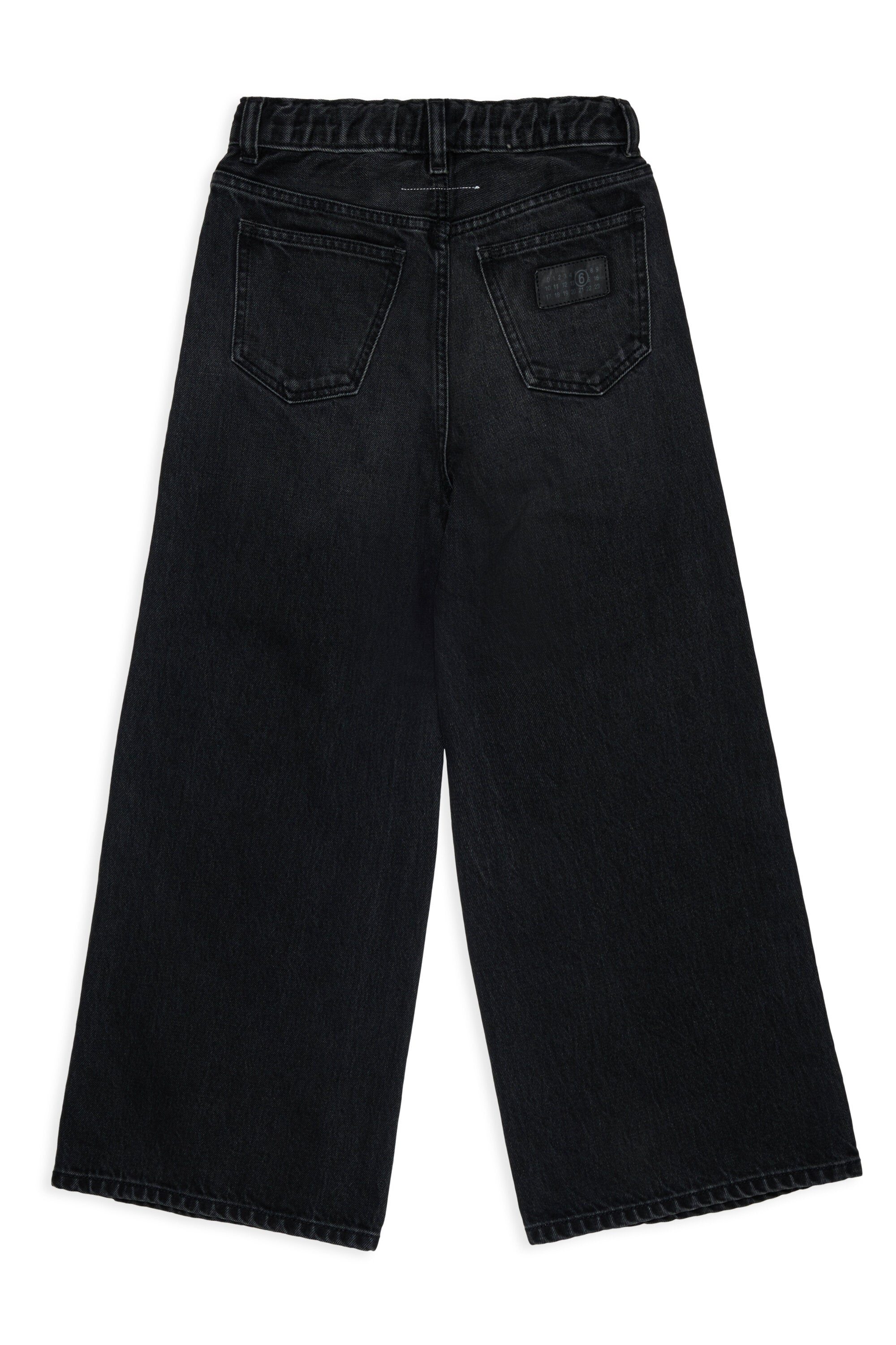 Jeans flare effetto used