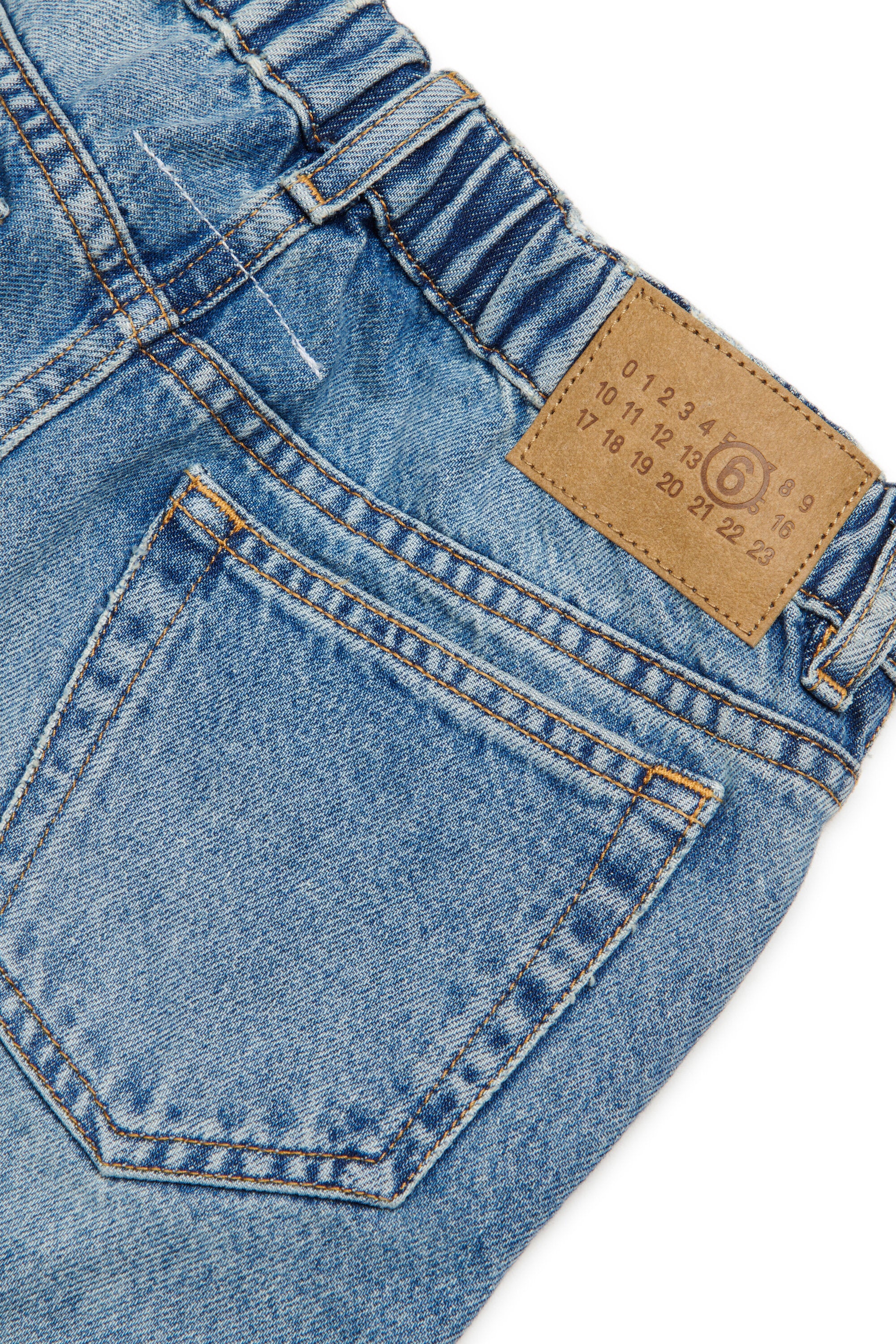 Jean regular délavé