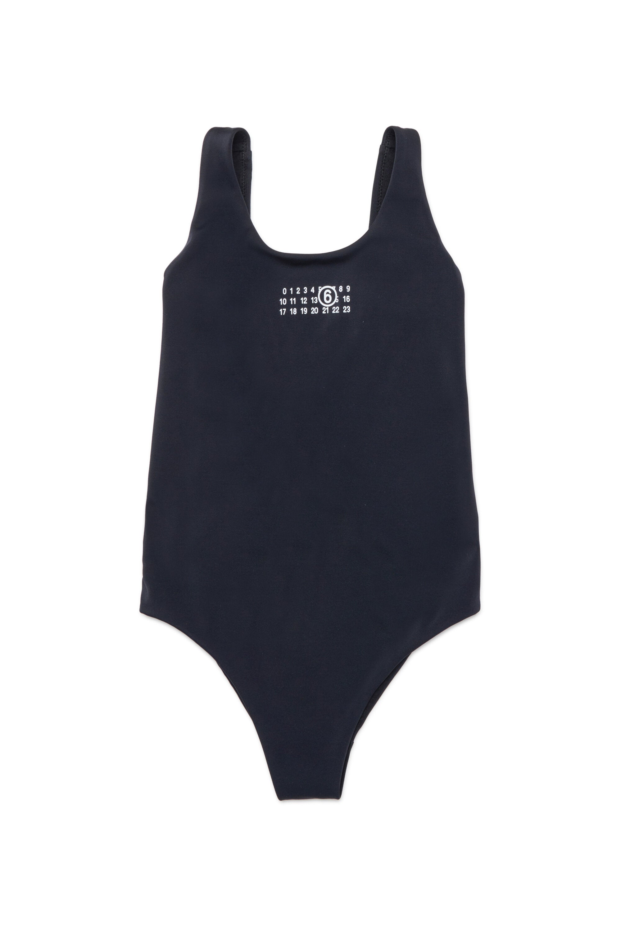 Maillot une pièce avec logo