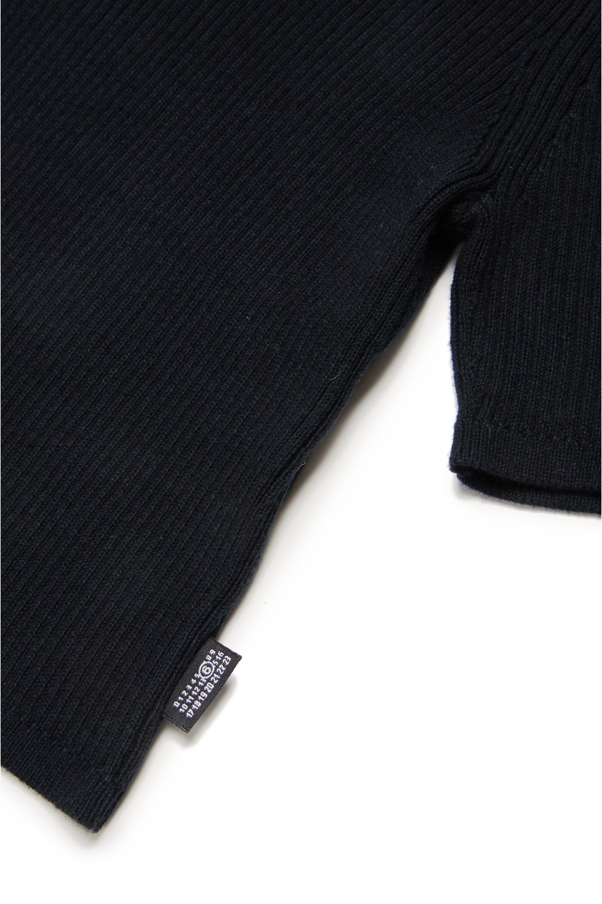 Top in maglia a costine