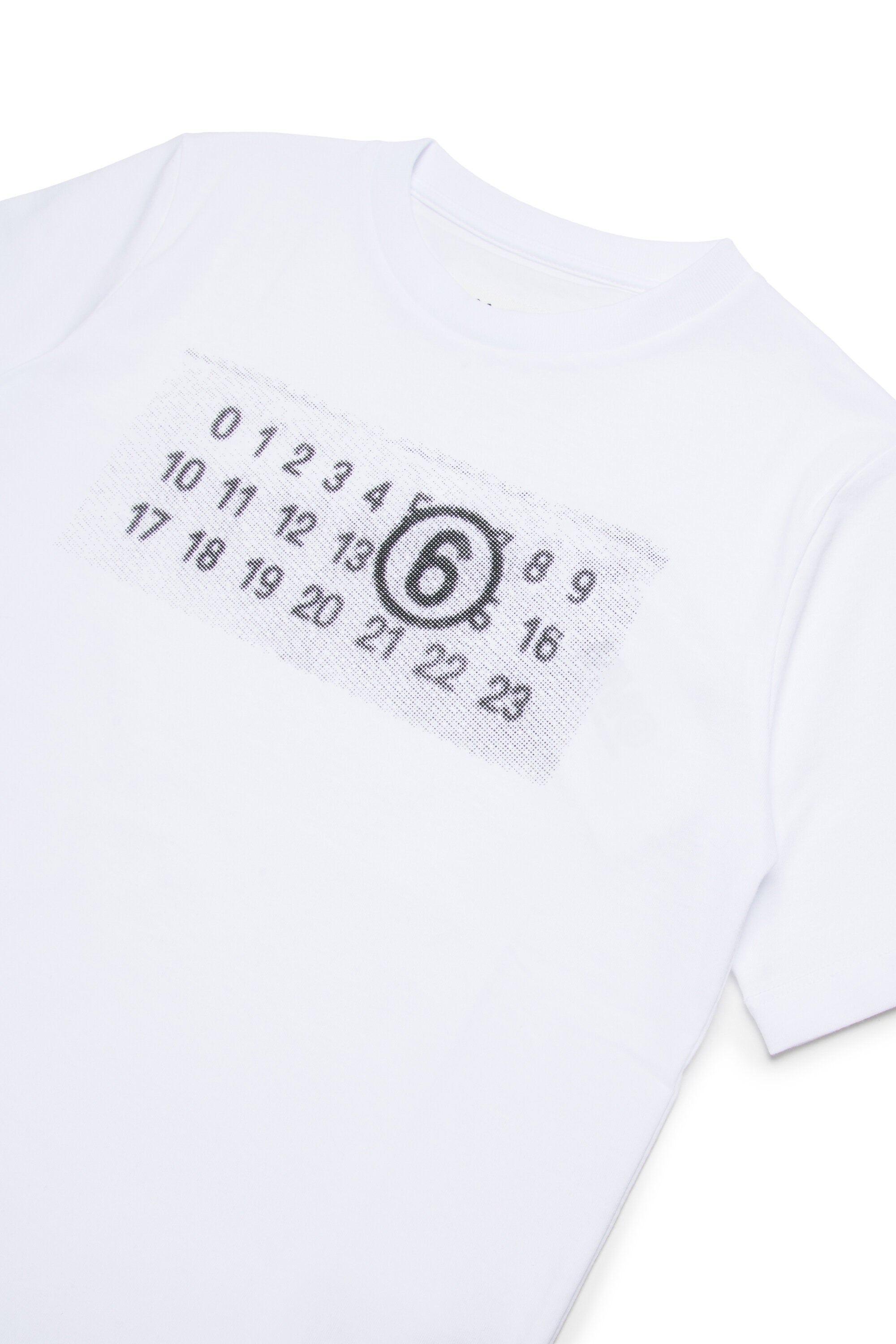 Jersey T-shirt branded with Numeric Logo Pixel