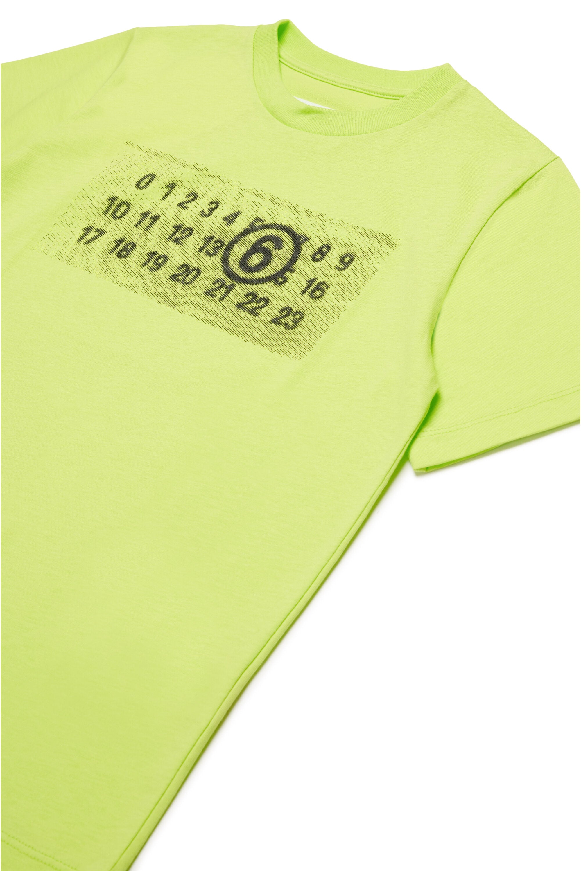 T-shirt in jersey con Numeric Logo Pixel