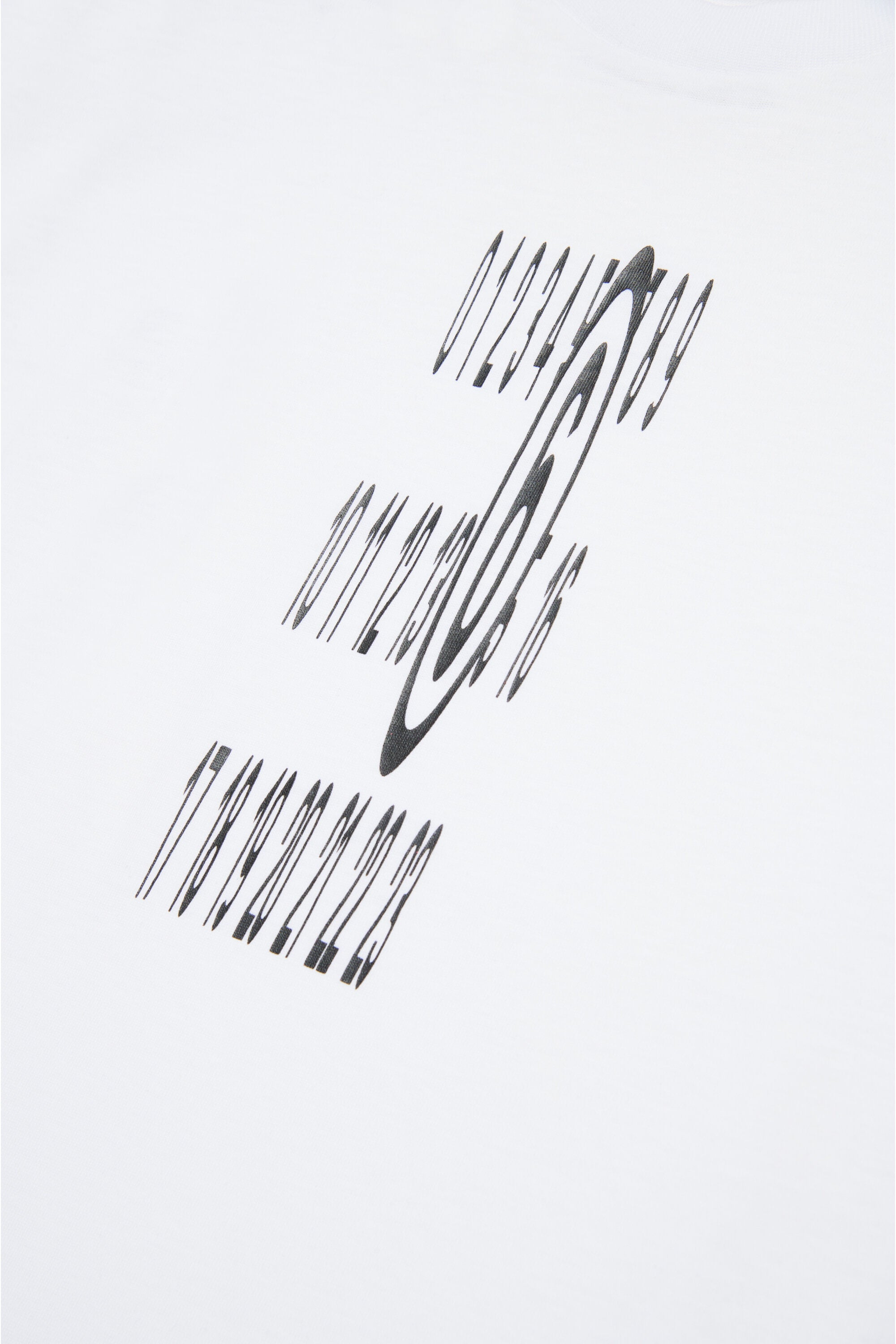 T-shirt in jersey con Stretched logo