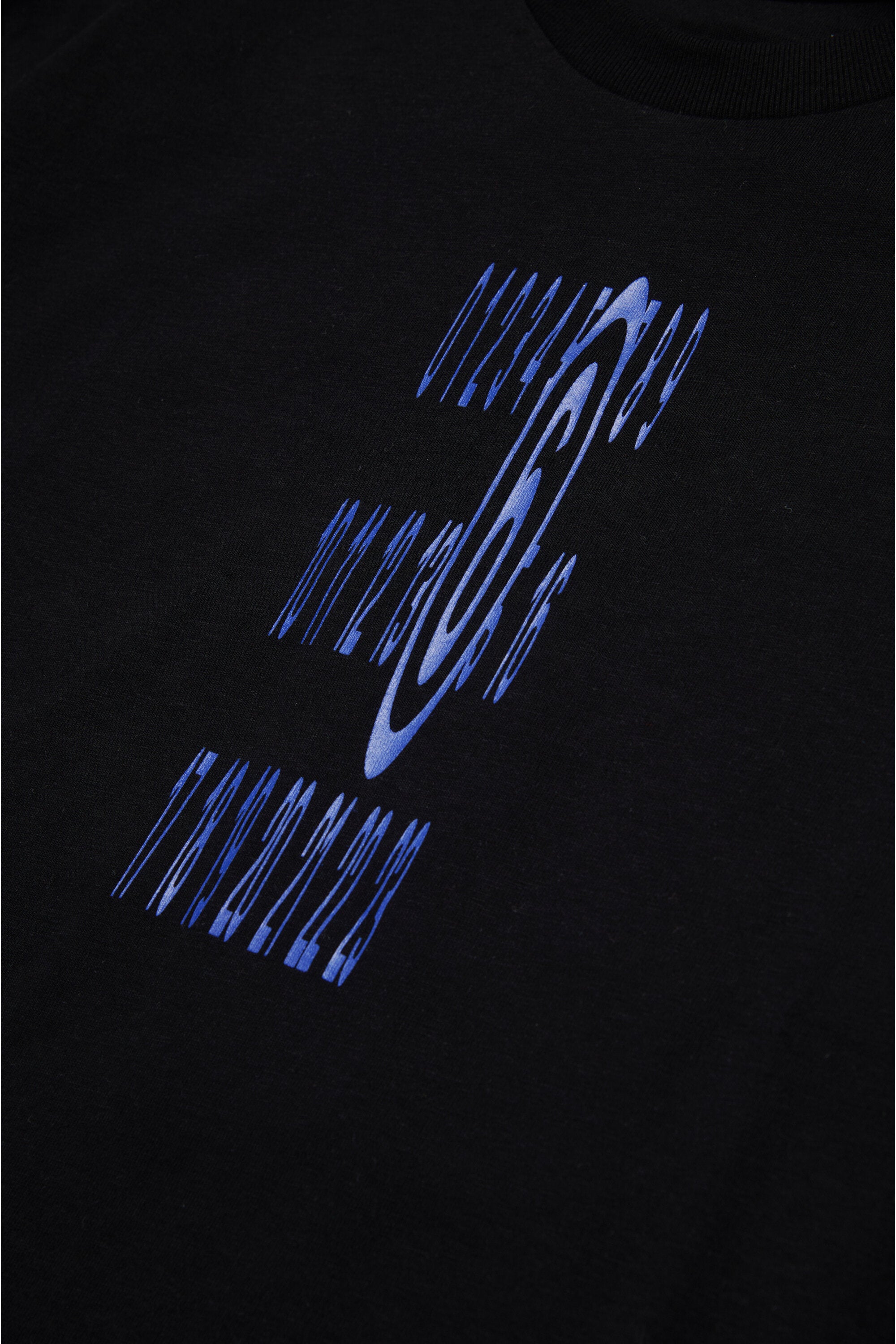 T-Shirt aus Stretch-Logo-Jersey