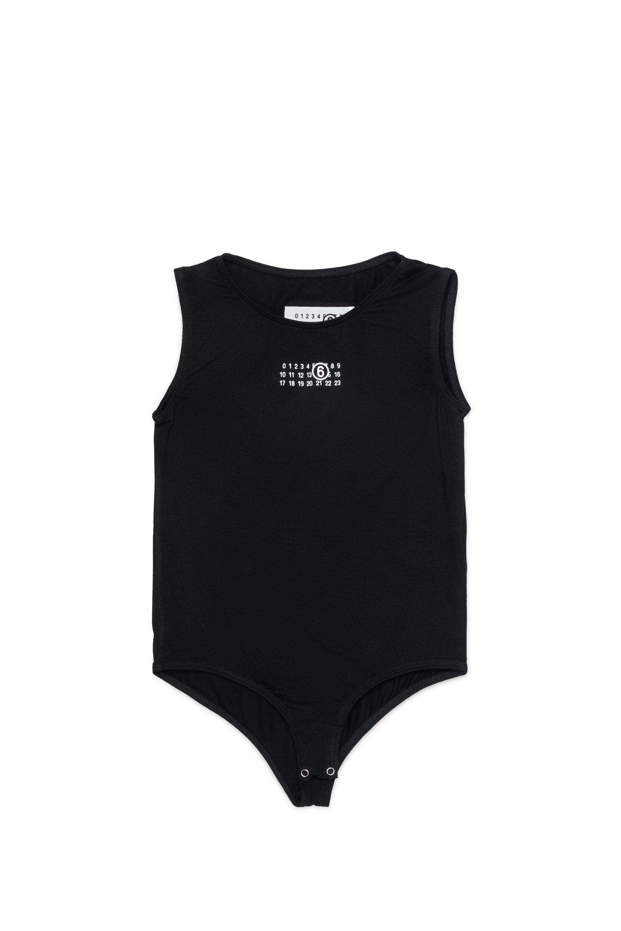 Body aus Stretch-Jersey mit Numeric logo