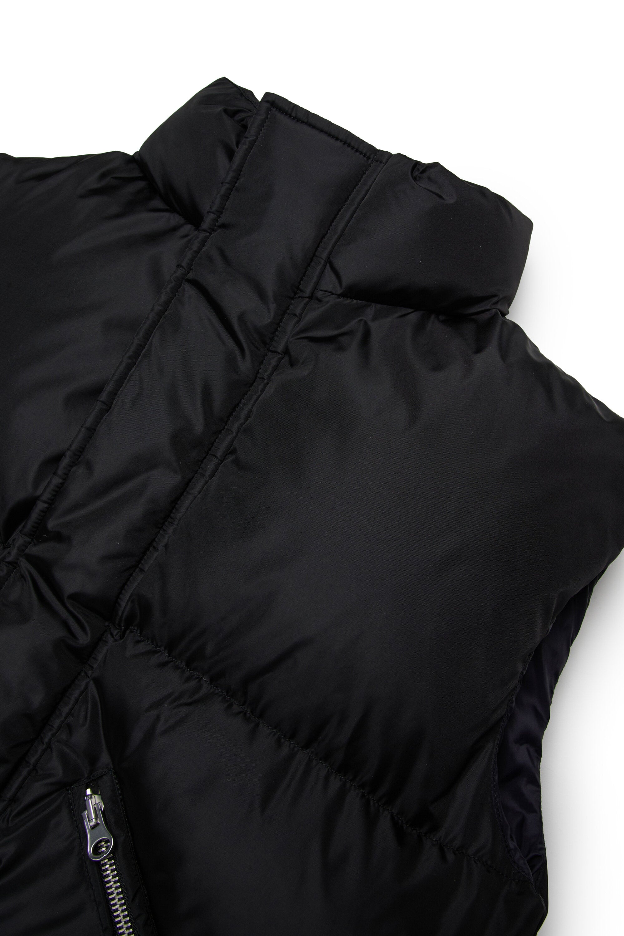 Gilet imbottito con zip