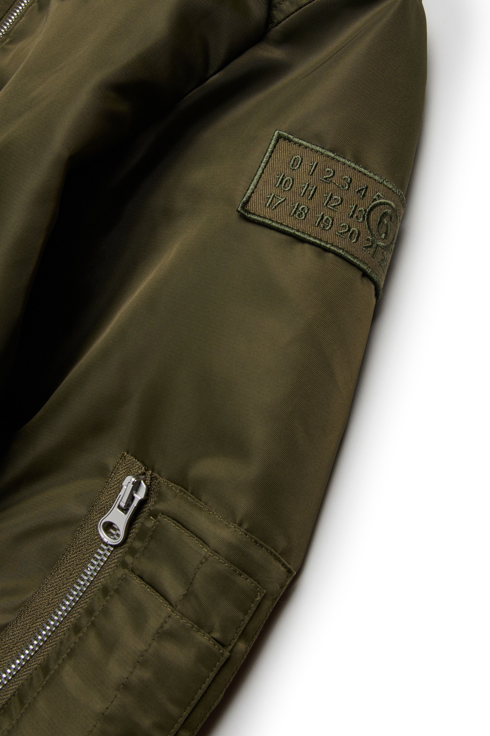 Gefütterte Bomberjacke aus Twill