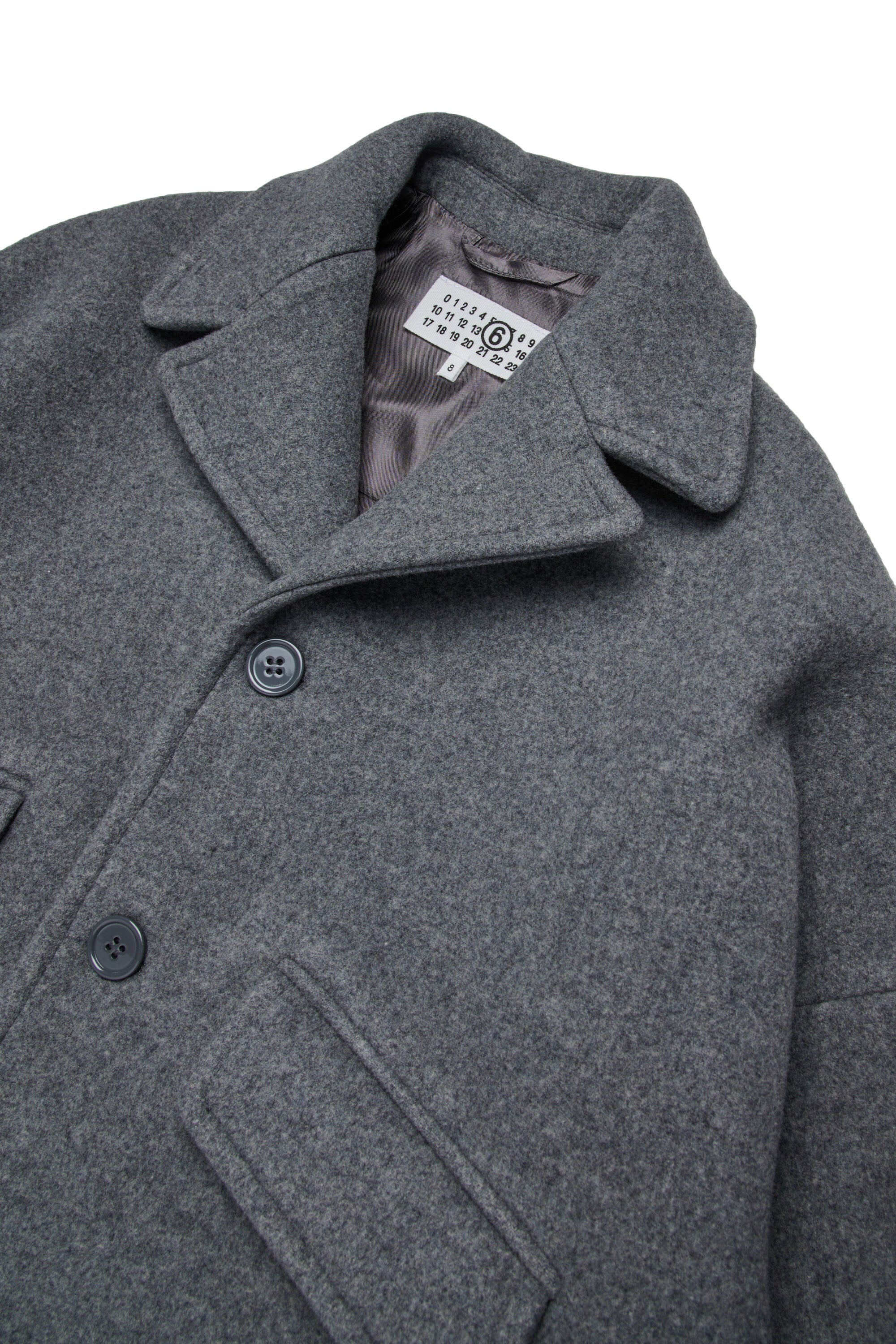 Manteau en forme d'œuf avec doublure intérieure