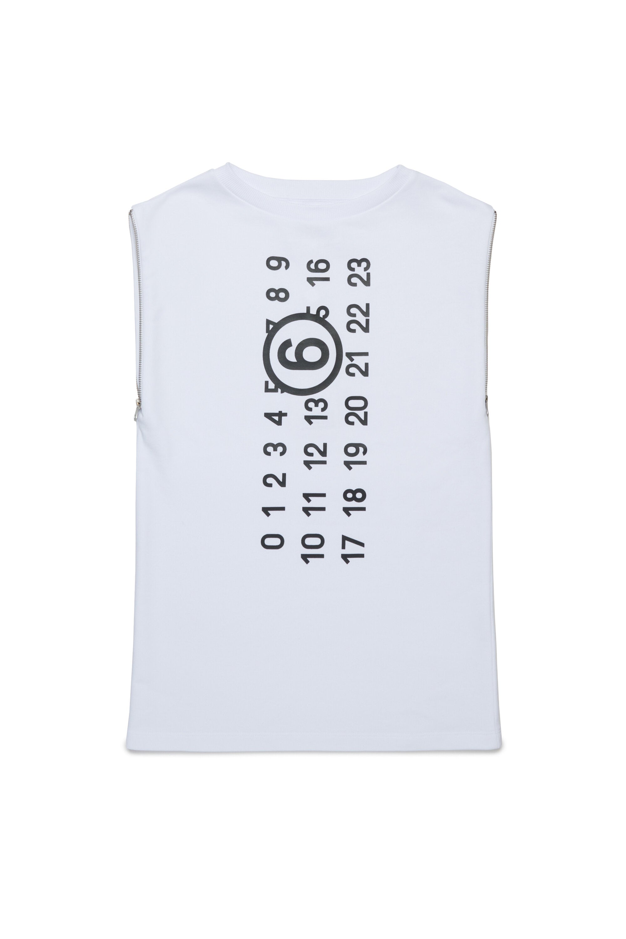 Vestido corto de felpa con logotipo maxi