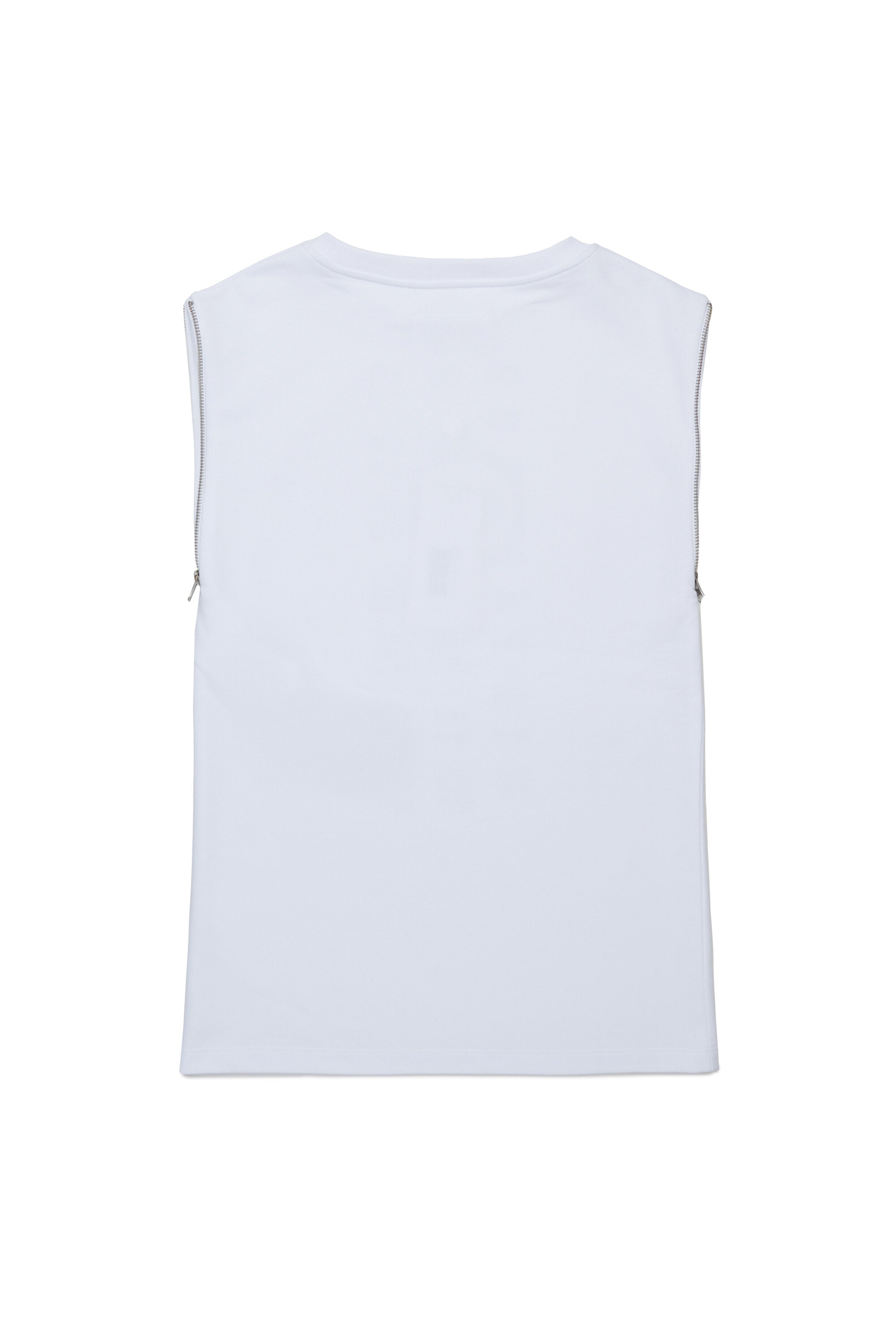 Robe courte en polaire avec logo maxi