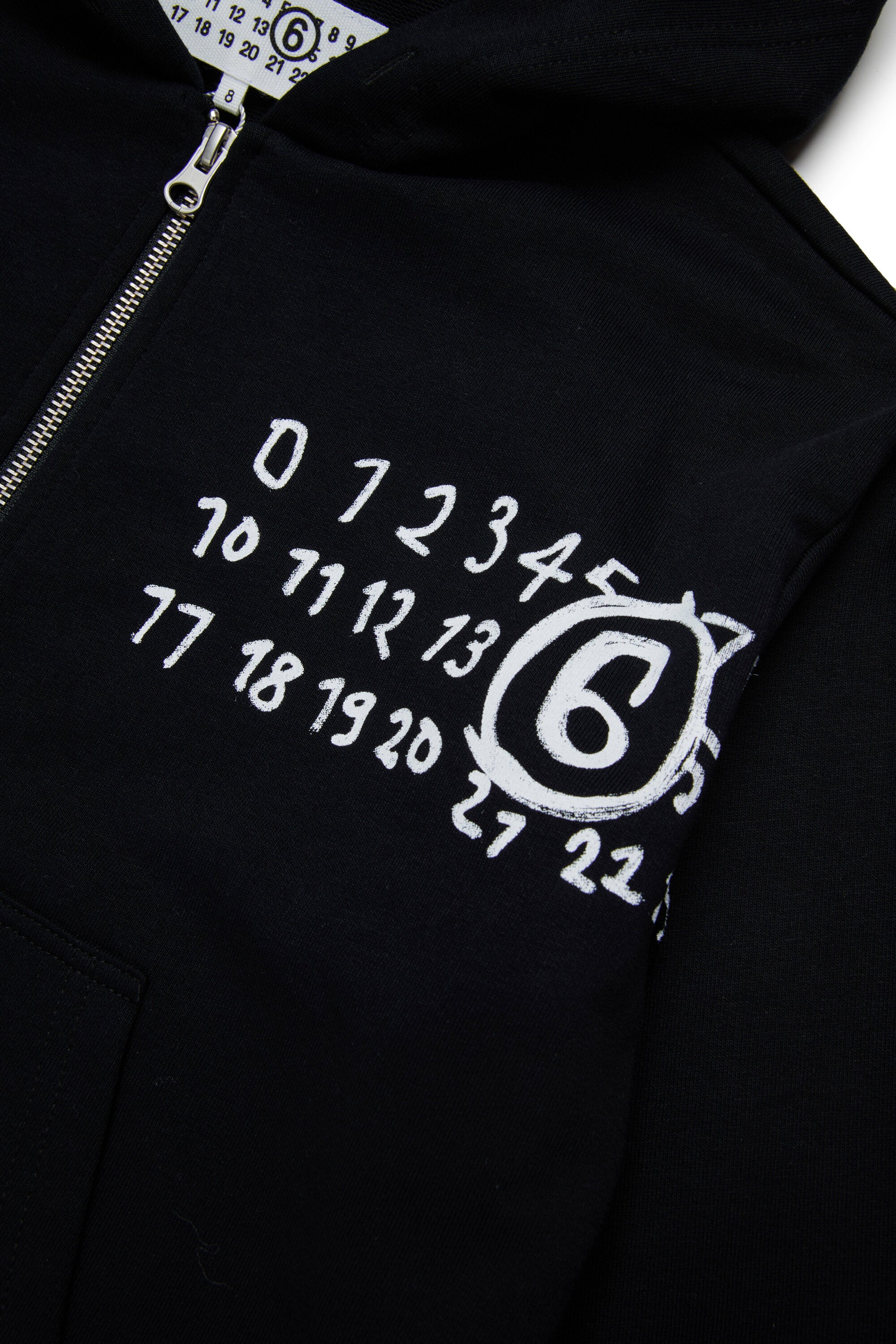 Hooded sweatshirt with Hand Written logo