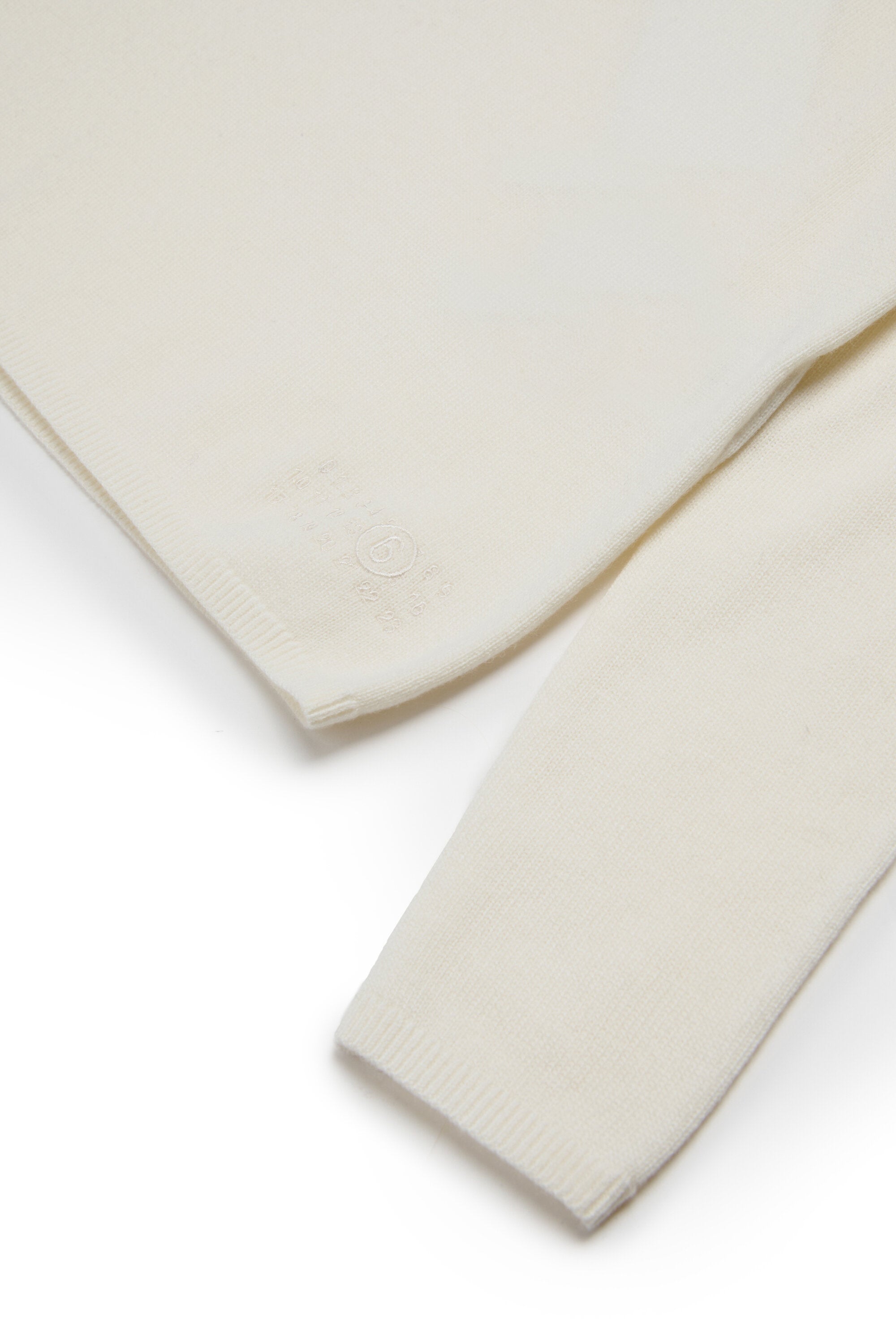 Col roulé en maille de laine mélangée légère