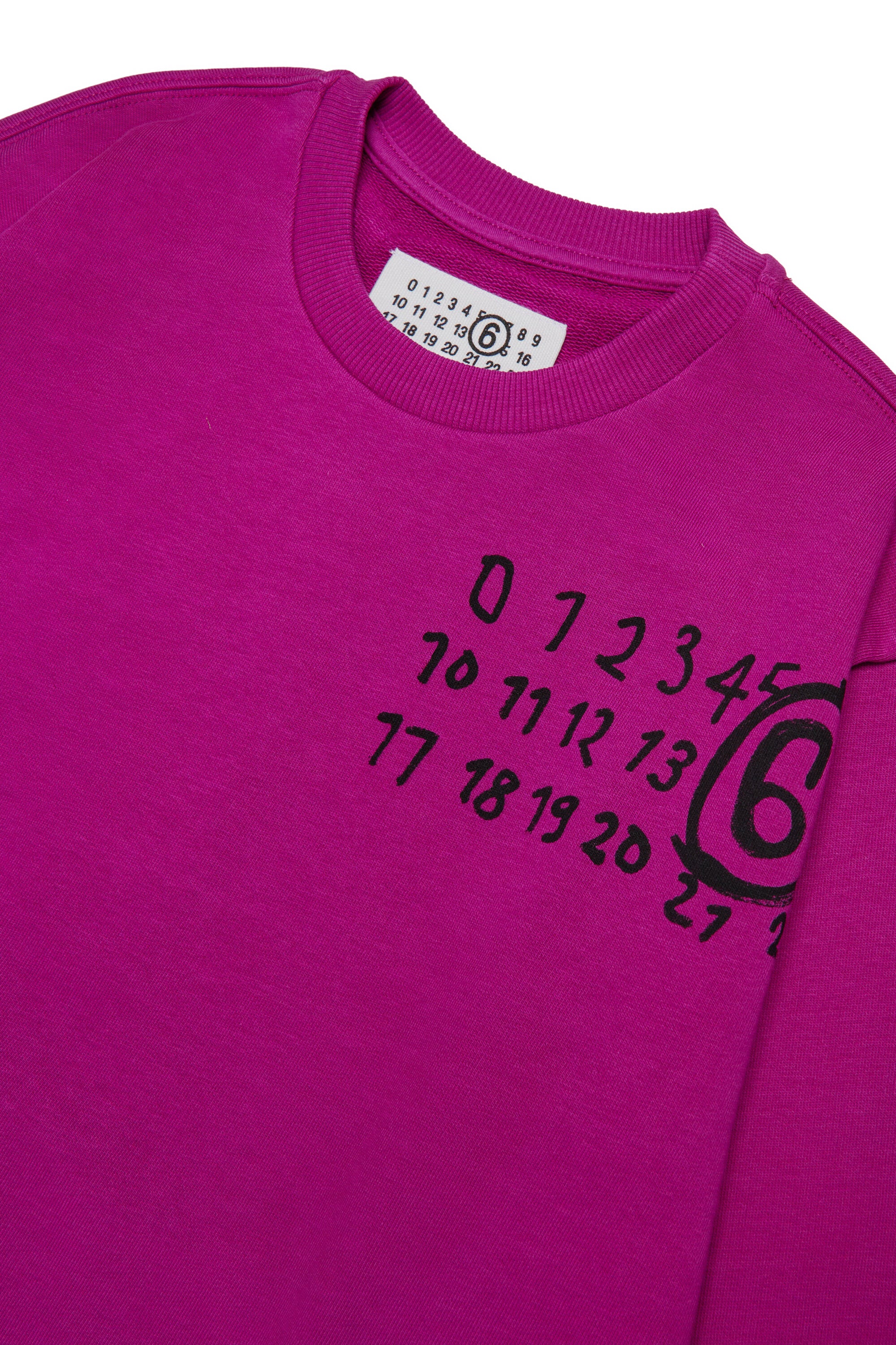 Hand Written Logo Sweatshirt mit Rundhalsausschnitt