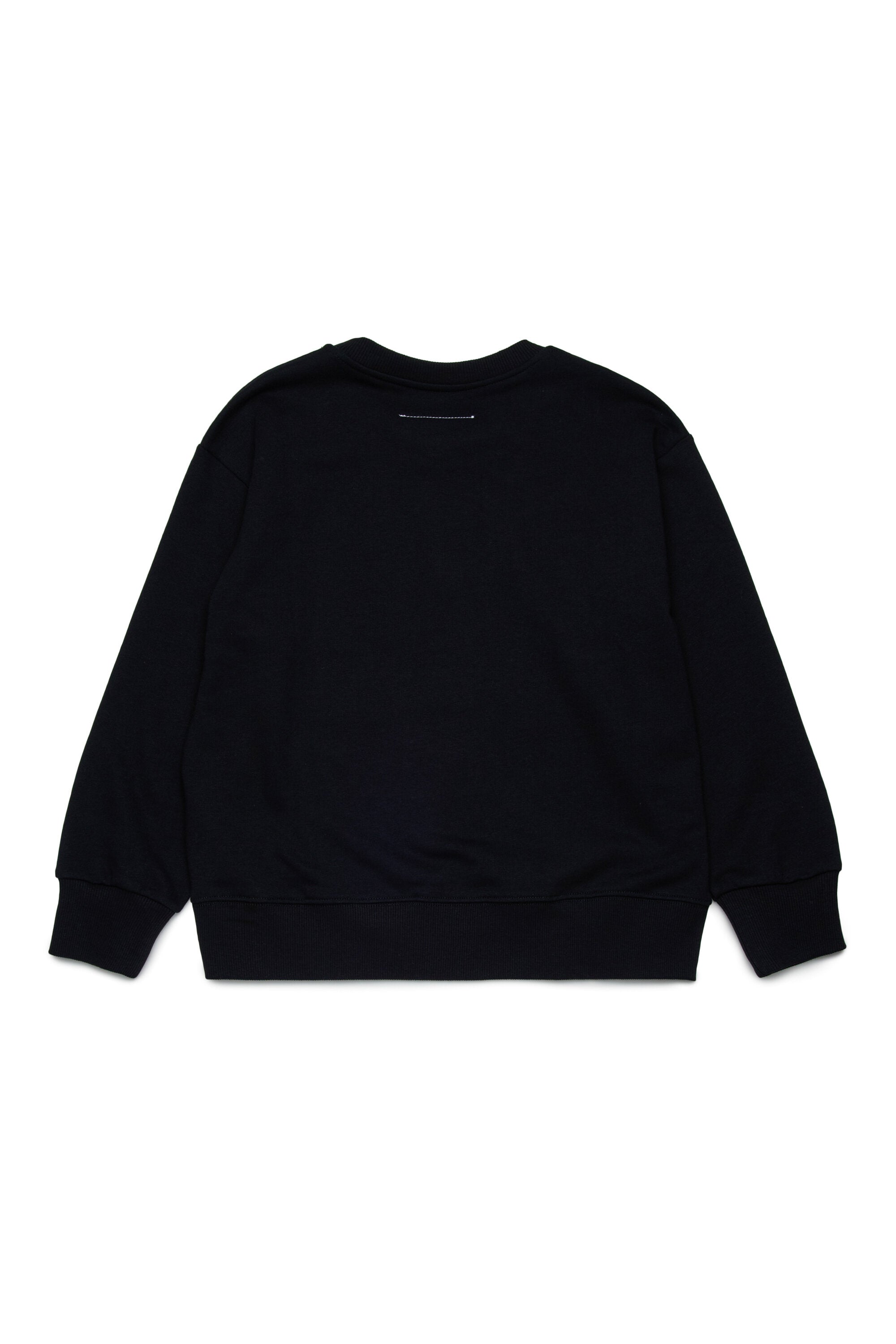 Felpa girocollo con logo Hand Written