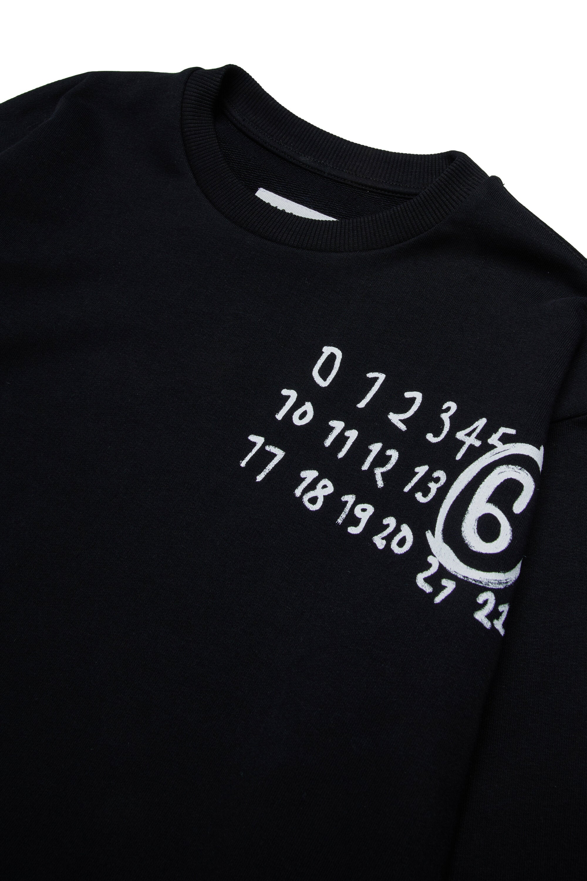 Hand Written logo crew-neck sweatshirt