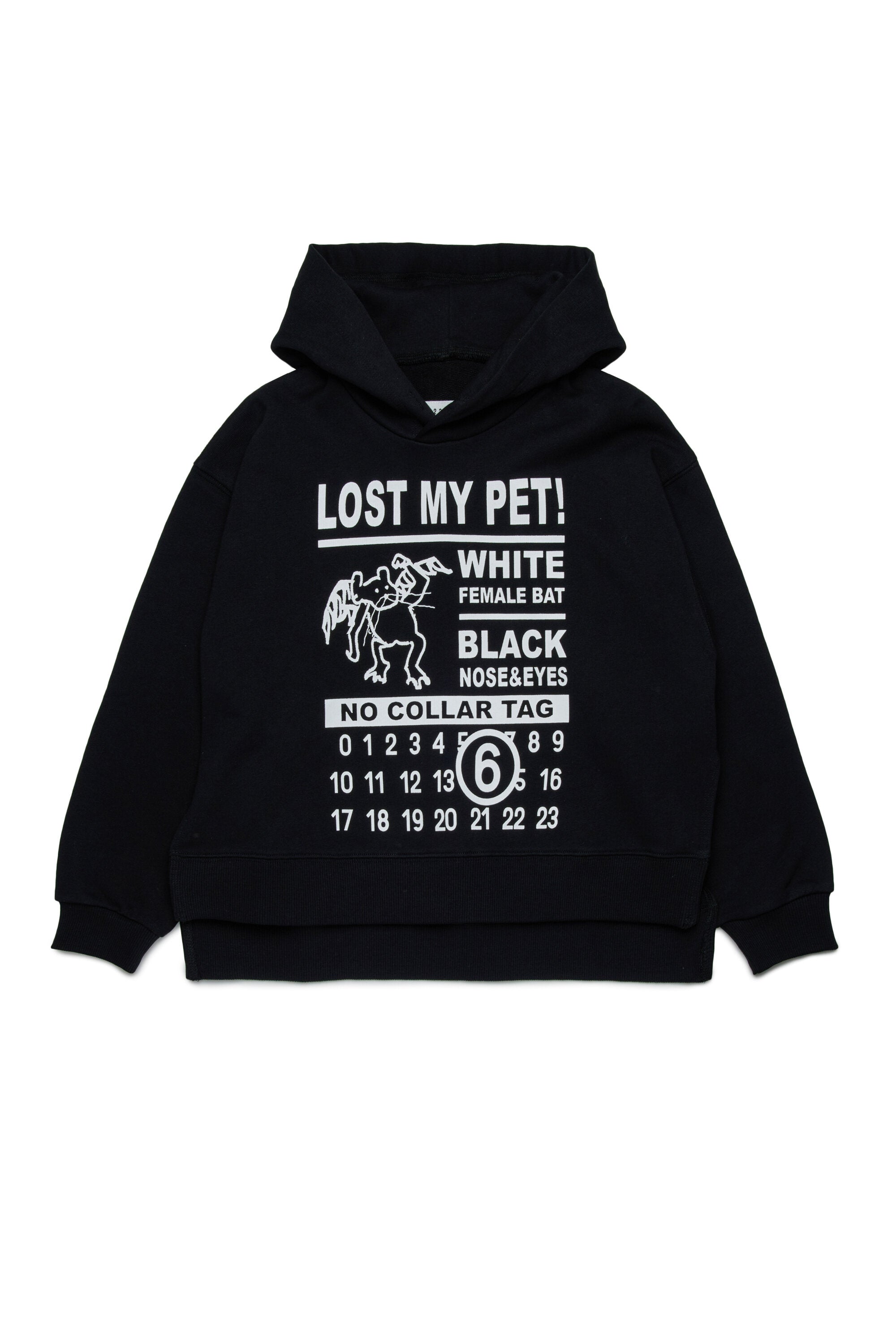 Sweatshirt mit Kapuze und Lost My Pet Grafik