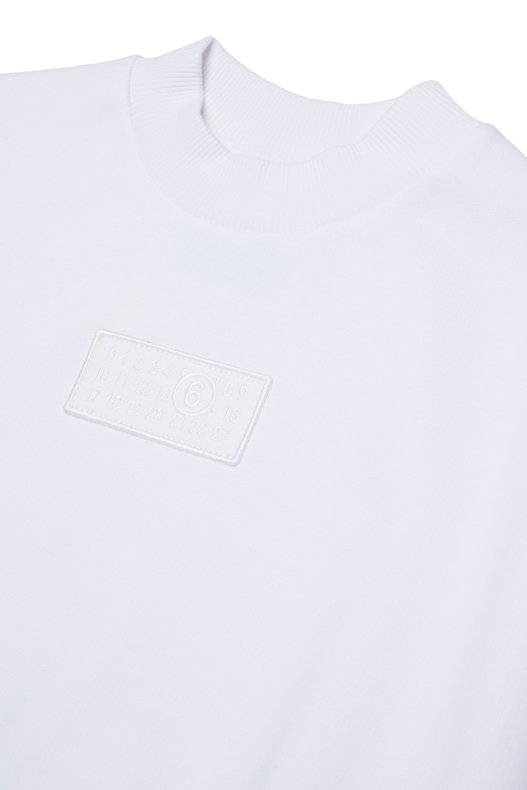 Sweatshirt mit Rundhalsausschnitt und Numeric-Logo-Aufnähern