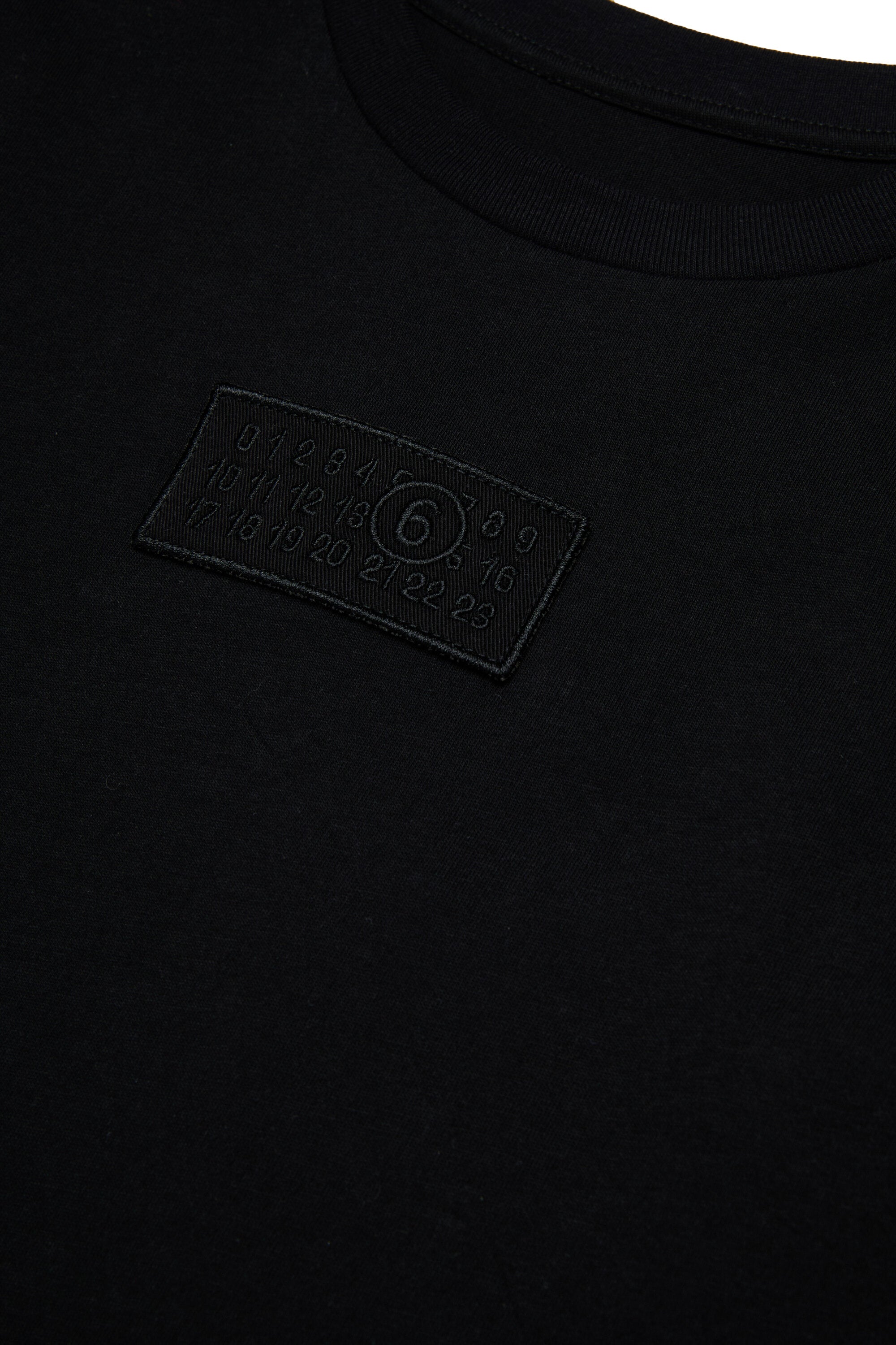 Long sleeves jersey T-shirt with Numeric logo patch