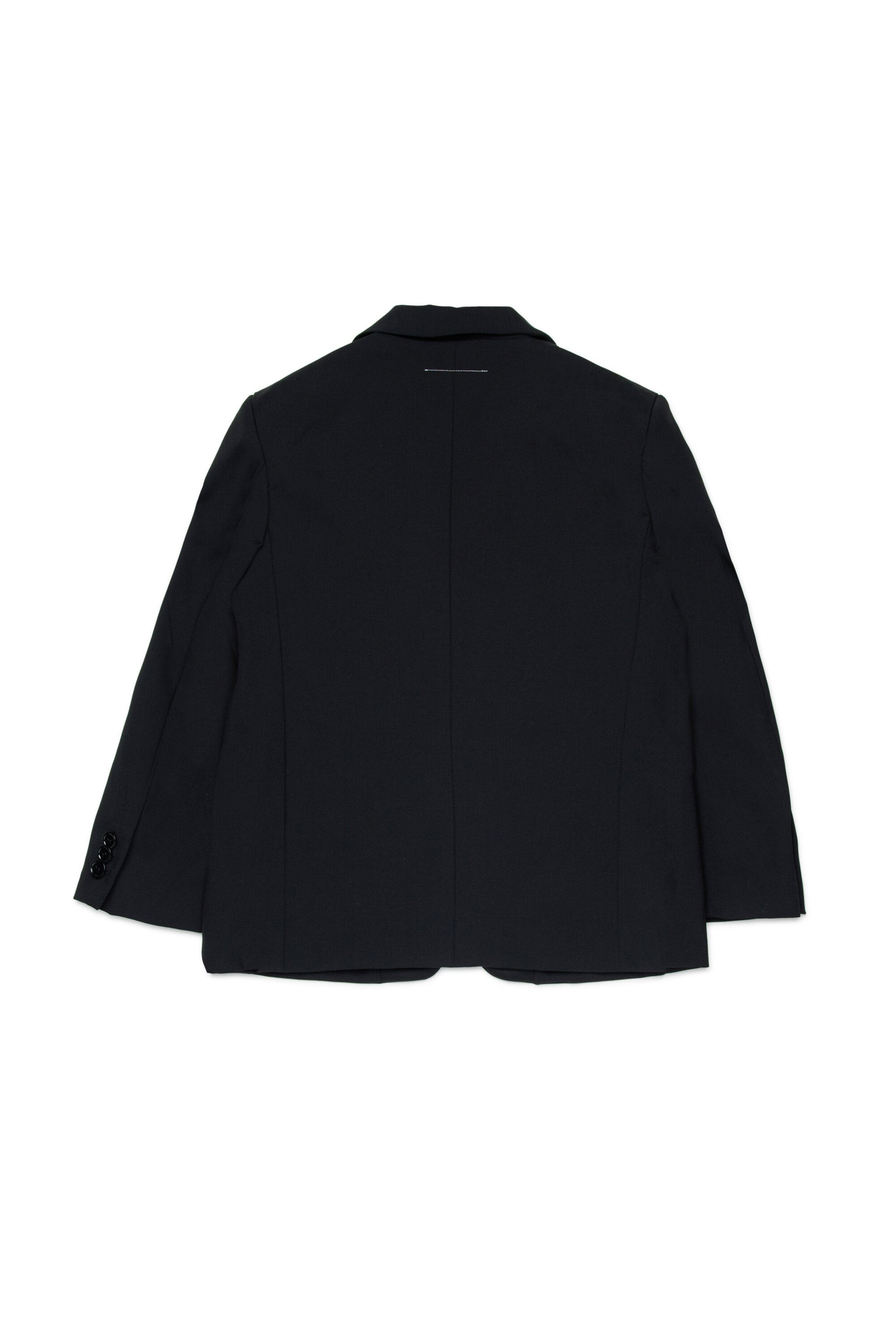 Blazerjacke mit aufgedrucktem Logo