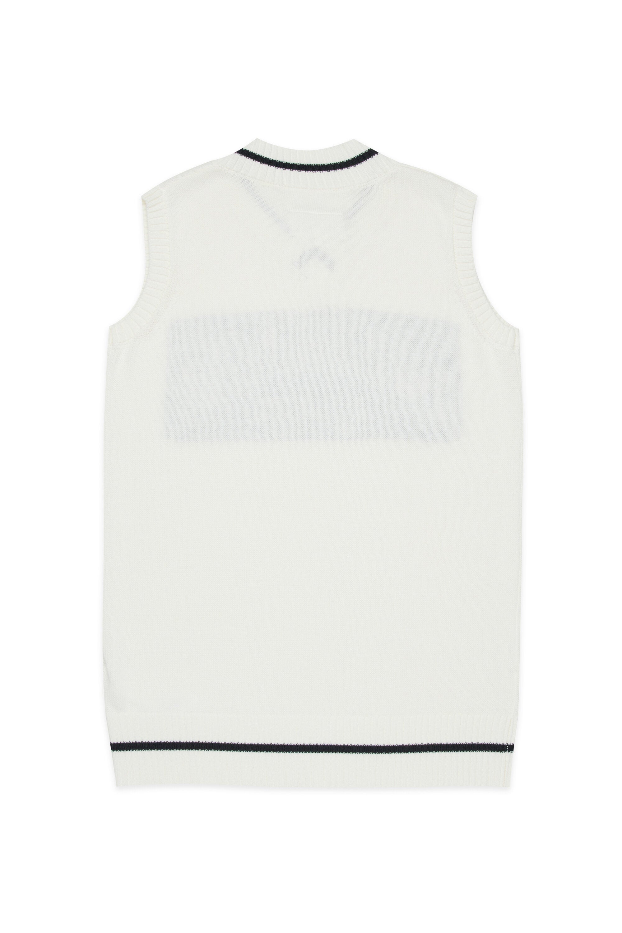 Mini abito senza maniche con scollo a V