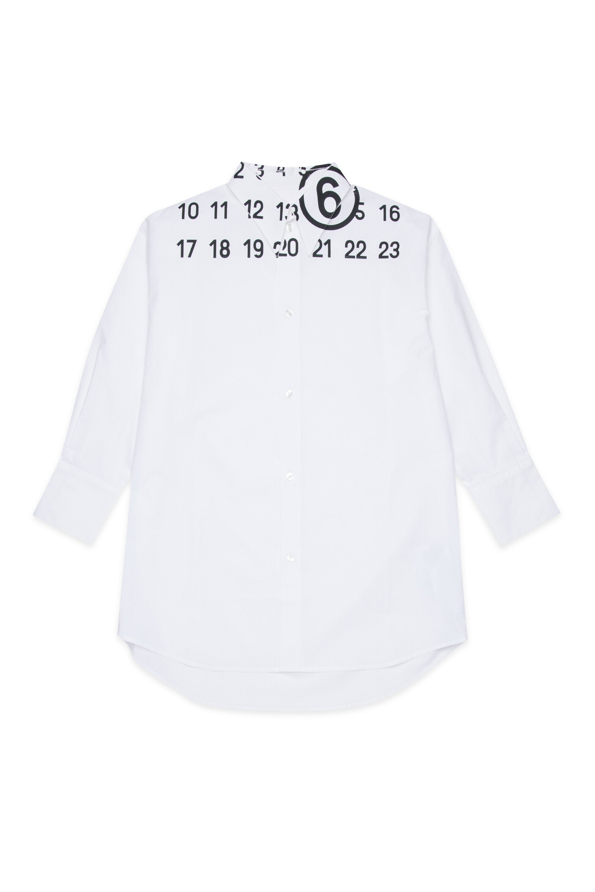 Abito a camicia con logo