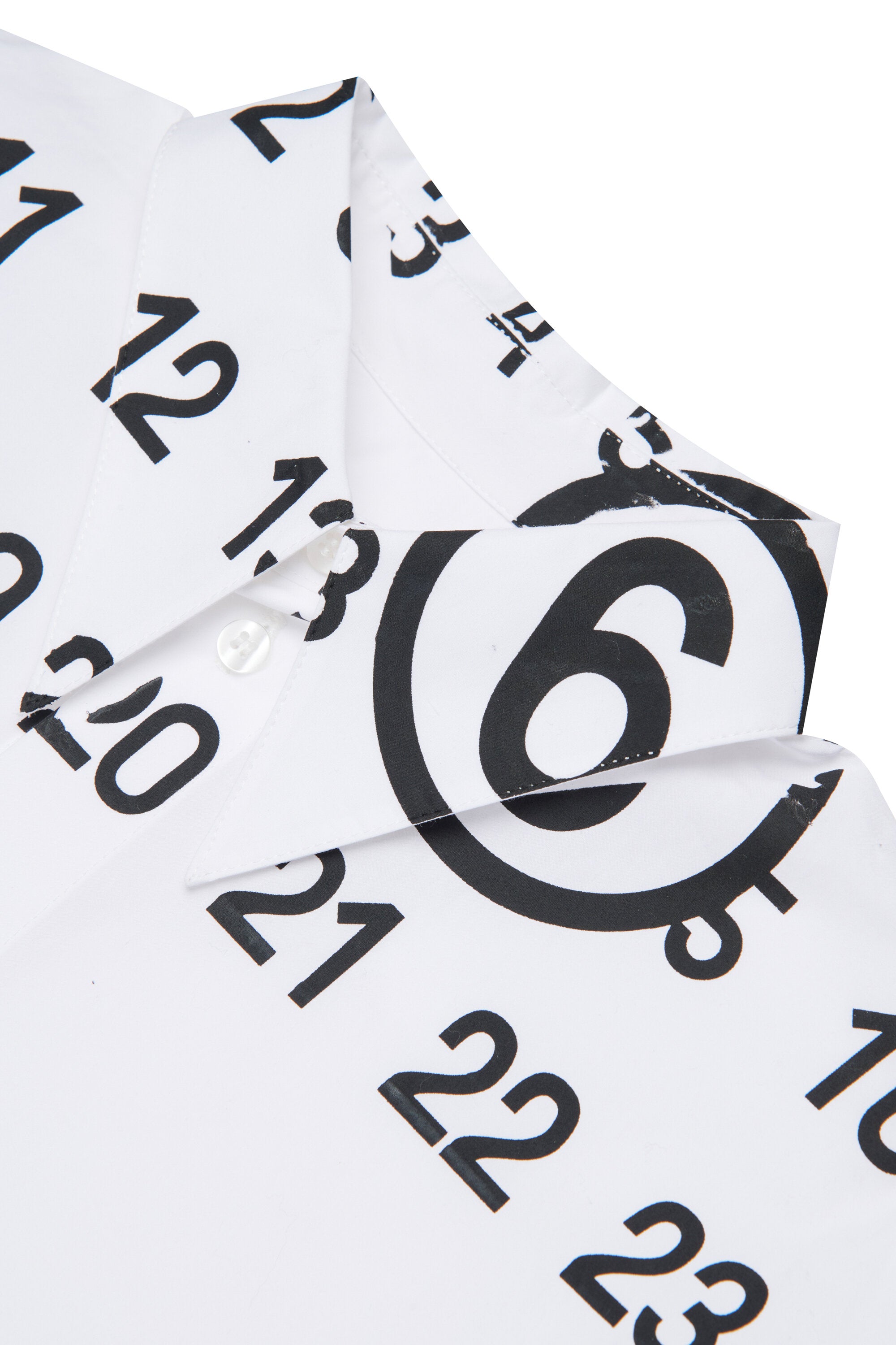 Abito a camicia con logo