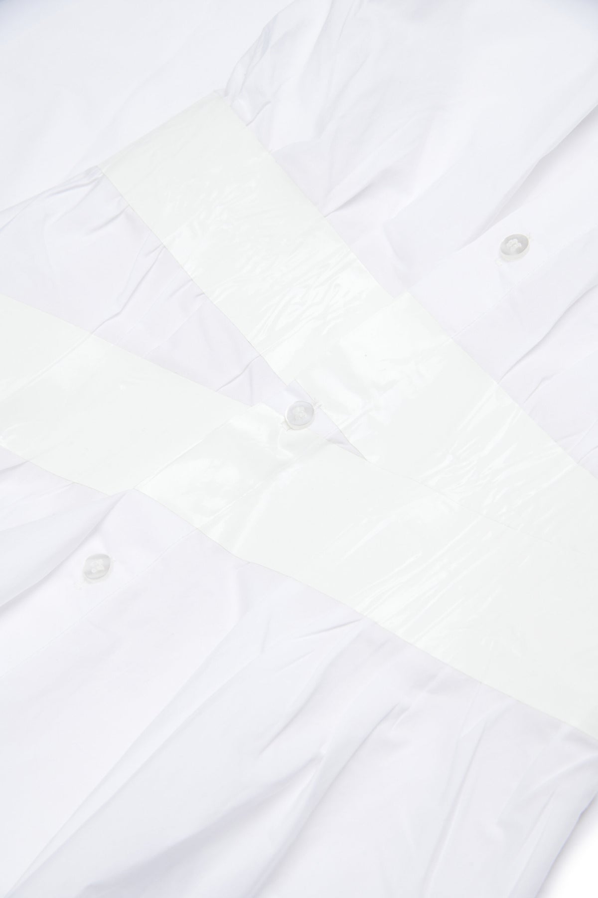 Camisa de manga larga con cinturón