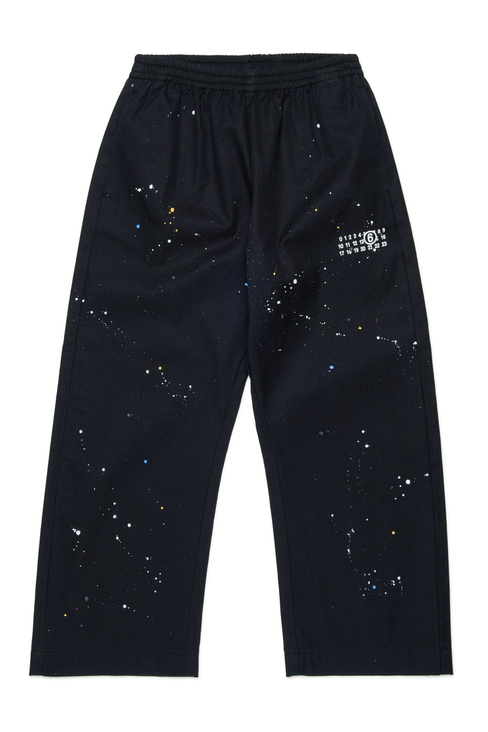 Chinohose mit Logo