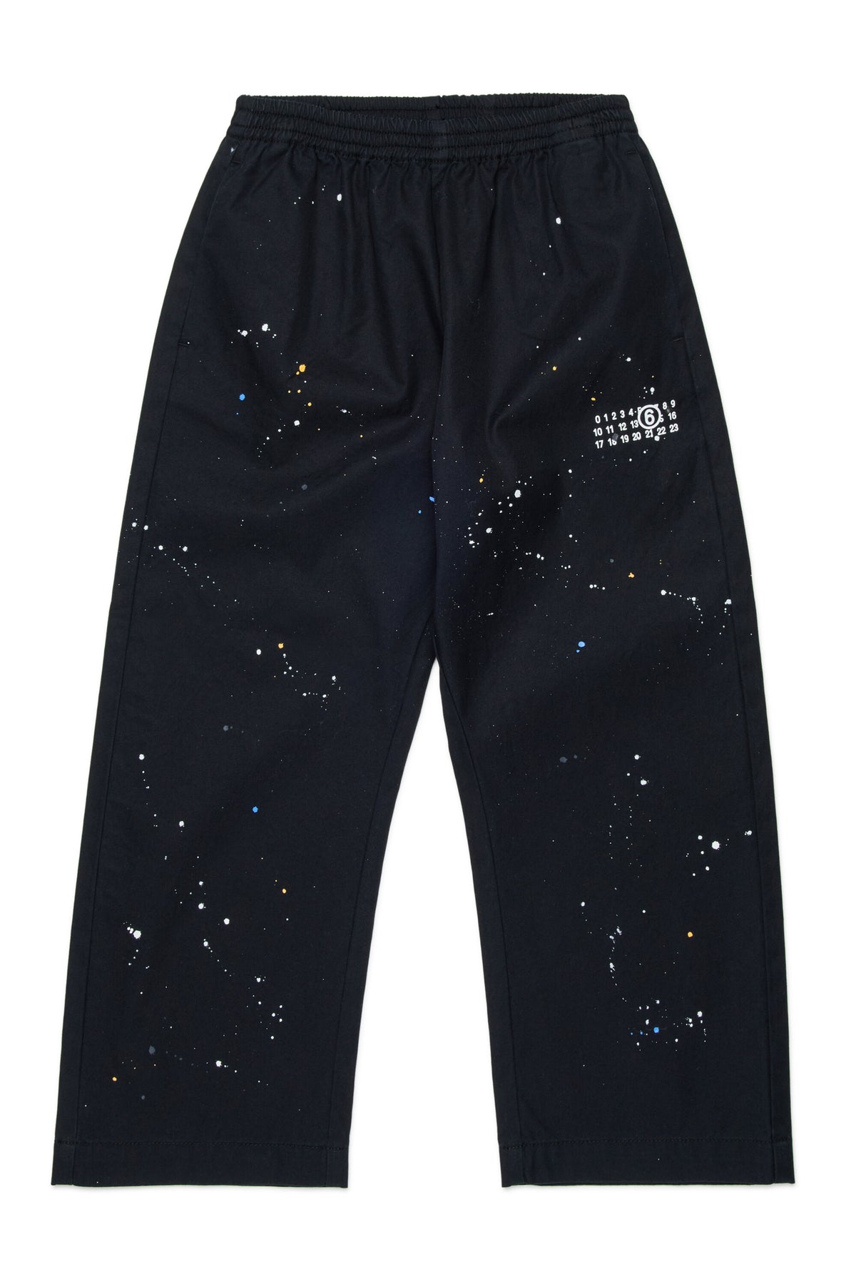 Pantaloni chino con logo