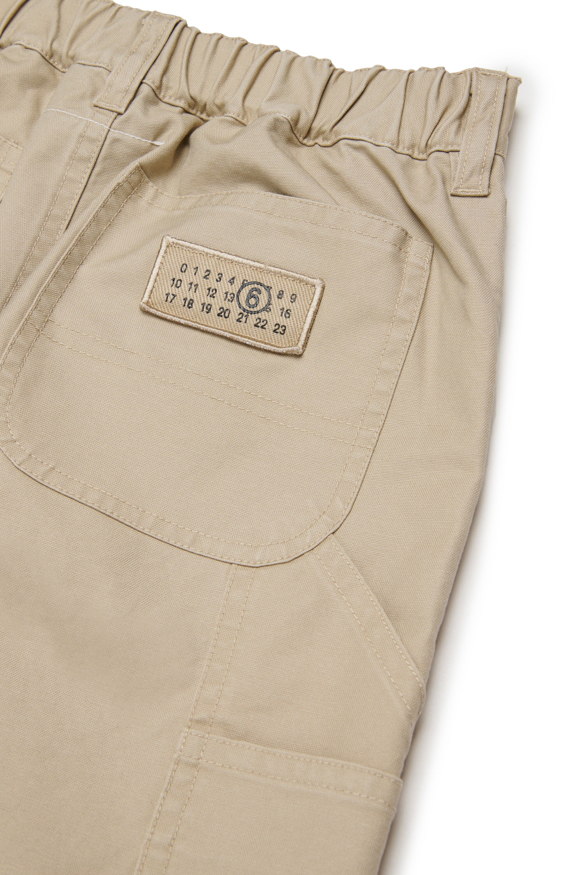 Pantalon cargo avec logo