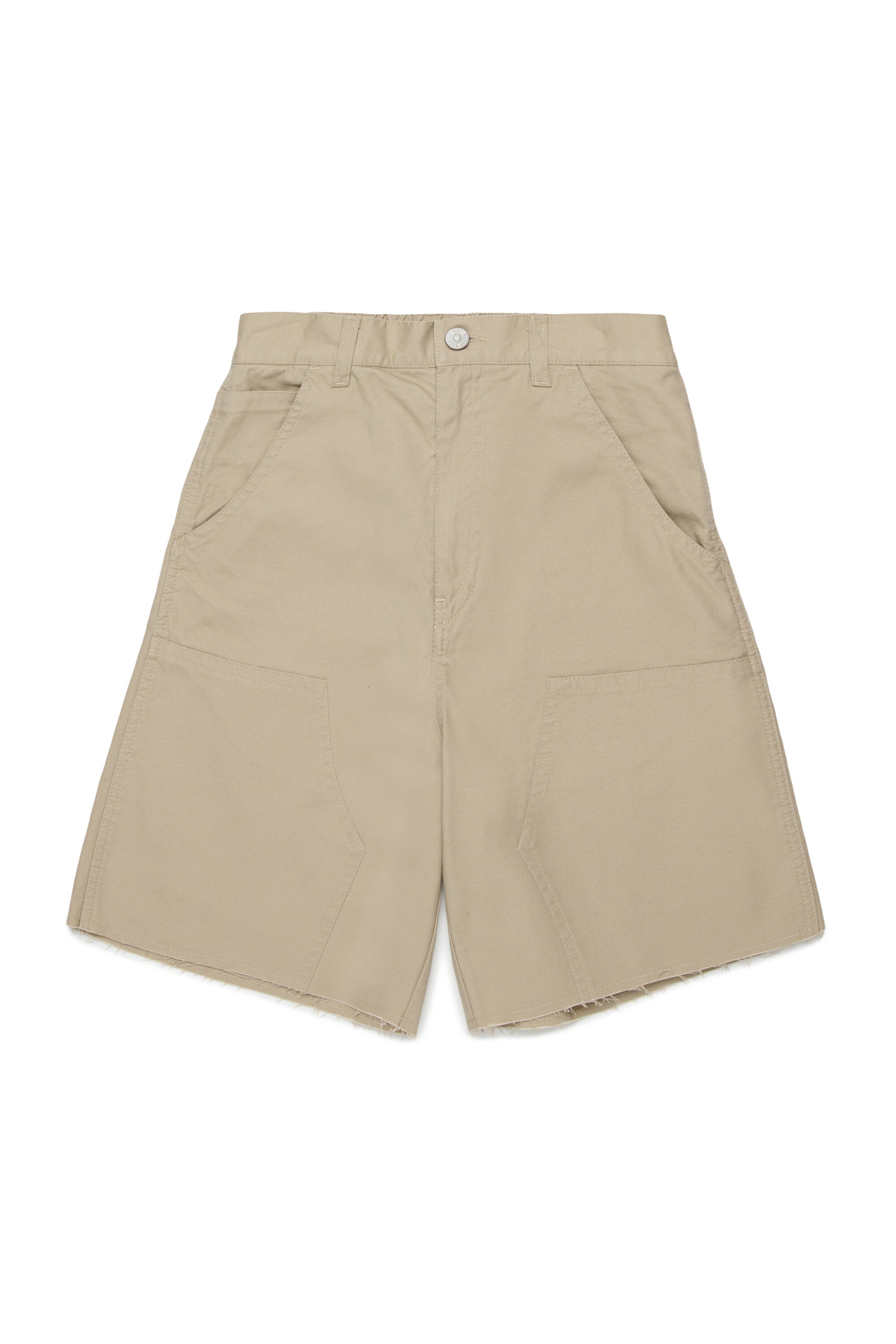 Shorts cargo con logo