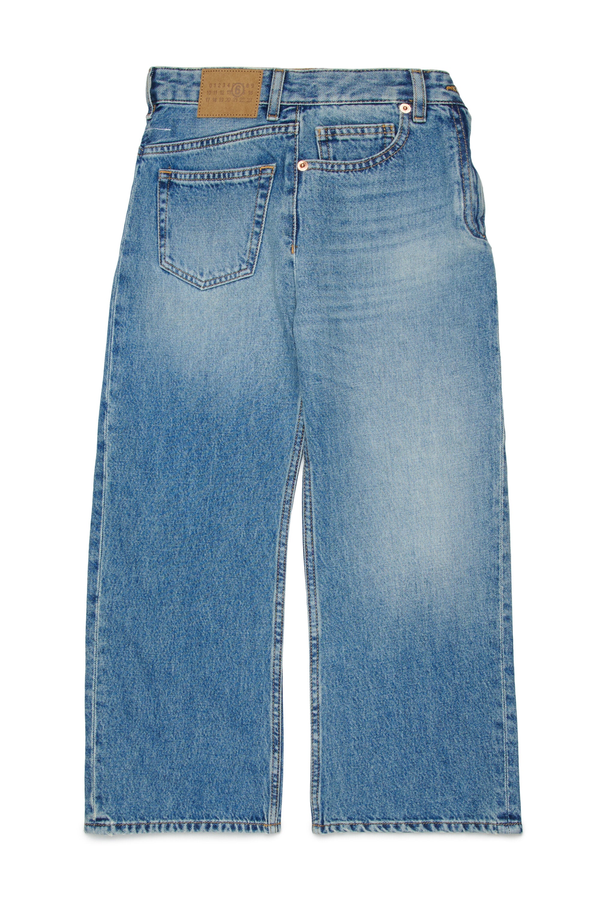 Jeans regular fit lavaggio blu chiaro