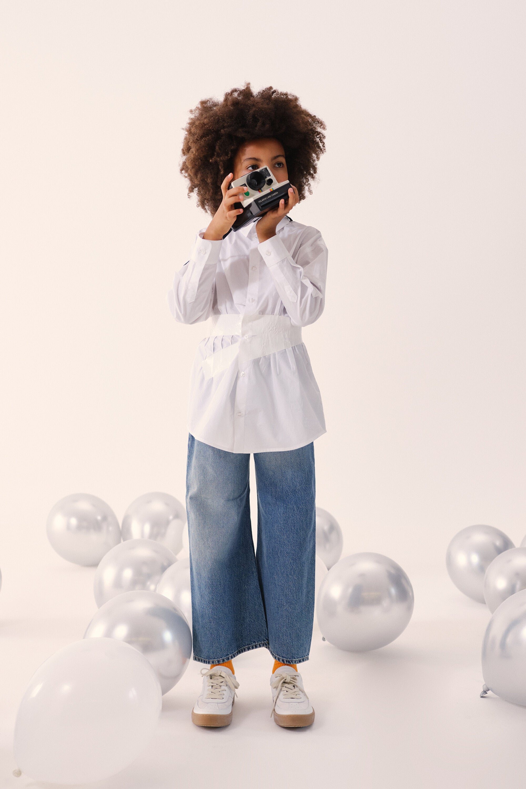 Regular fit jeans in light blue wash