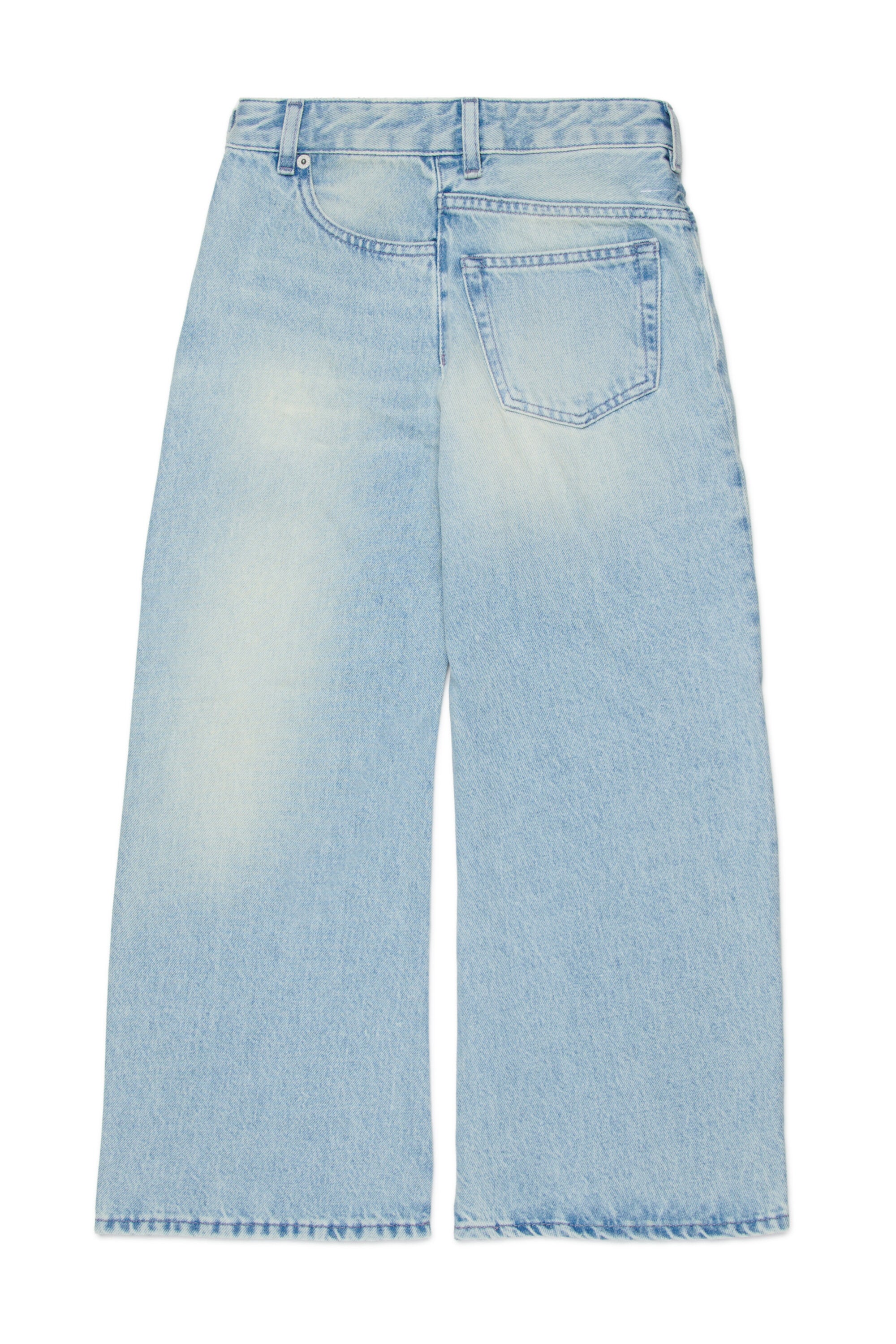 Regular Jeans in Hellblau gewaschen